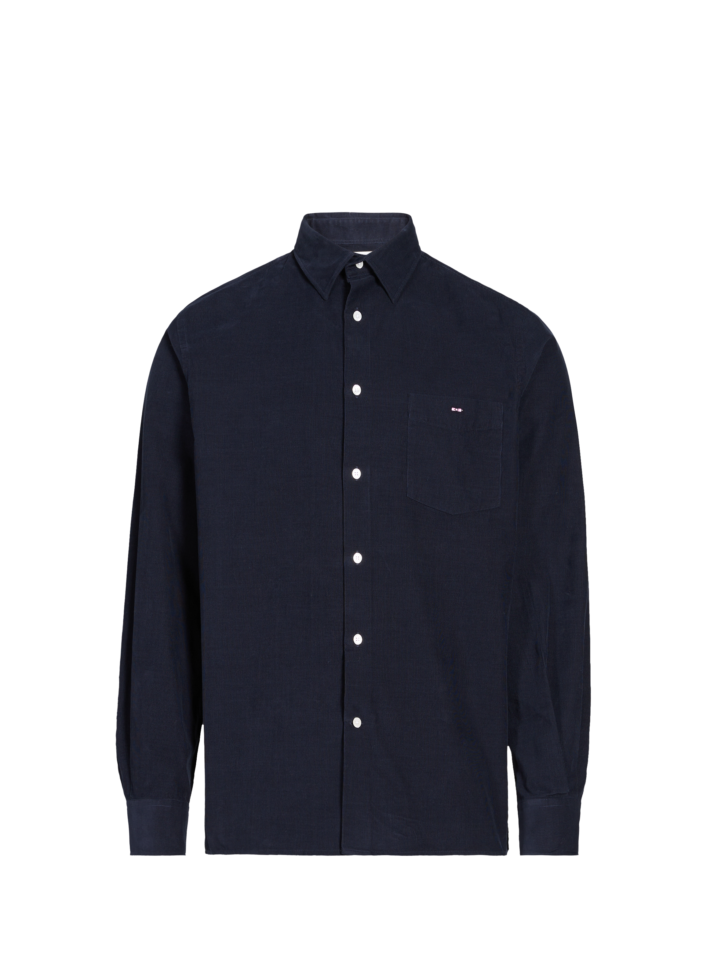 EDEN PARK Chemise col classique en coton Bleu