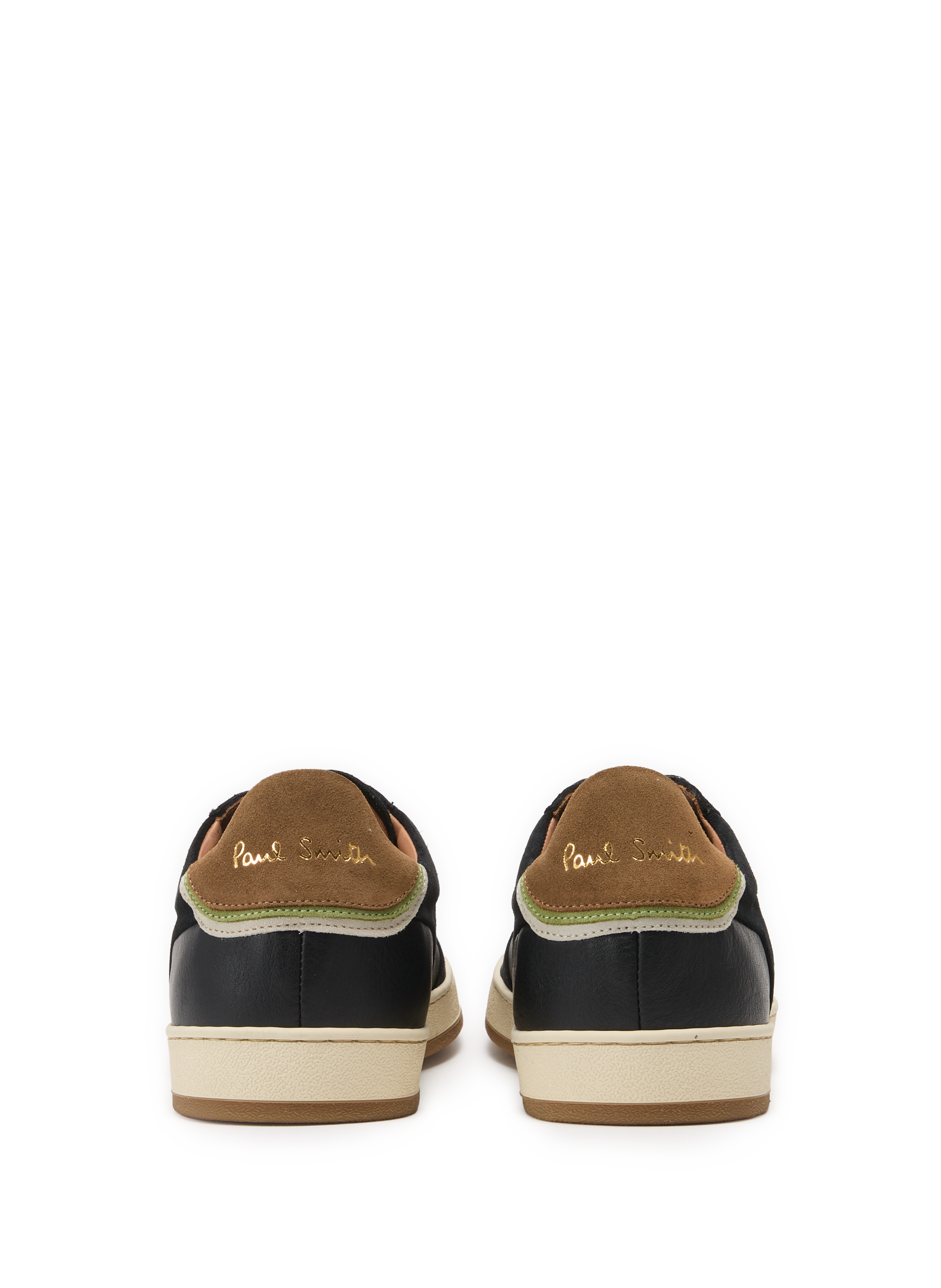 Baskets Destry en cuir de vache PAUL SMITH Noir