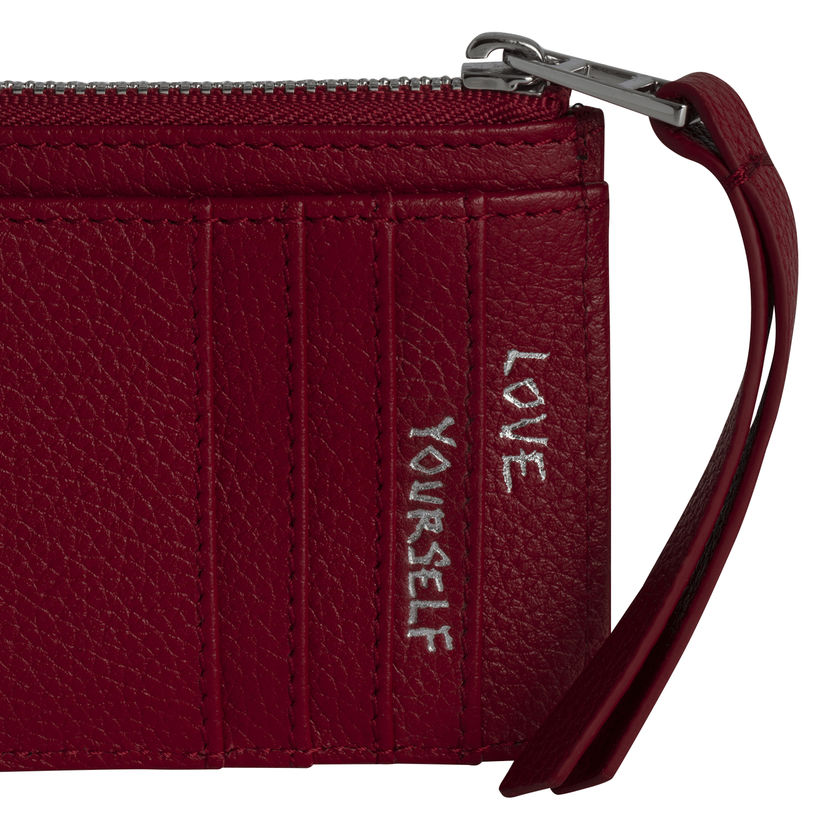 Porte-cartes en cuir zv card ZADIG&VOLTAIRE Rose