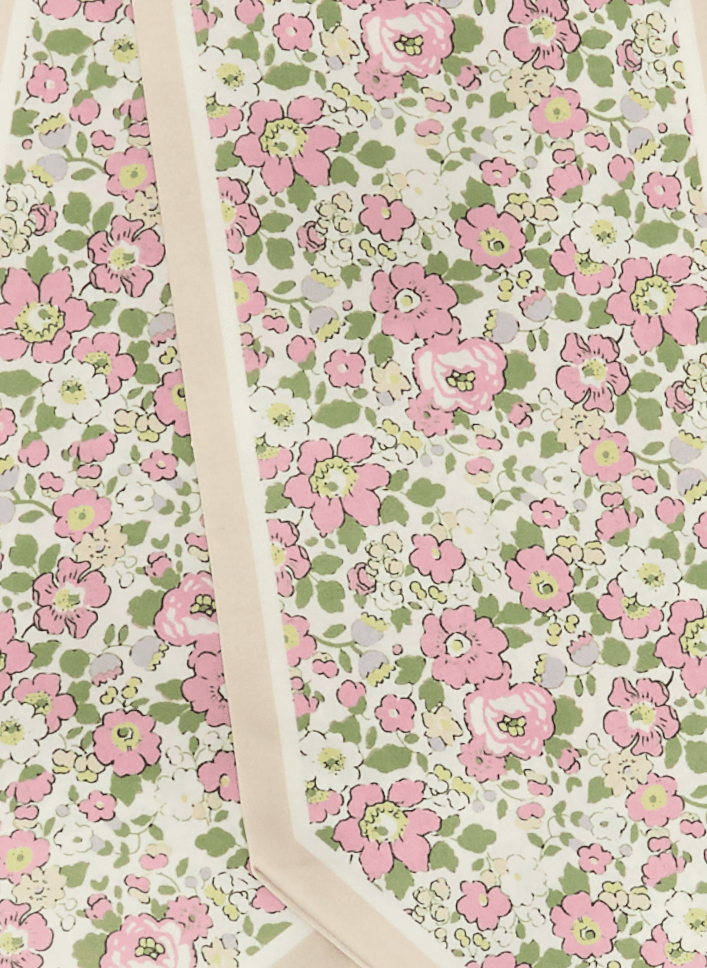 Floral printed stole AU PRINTEMPS PARIS Green