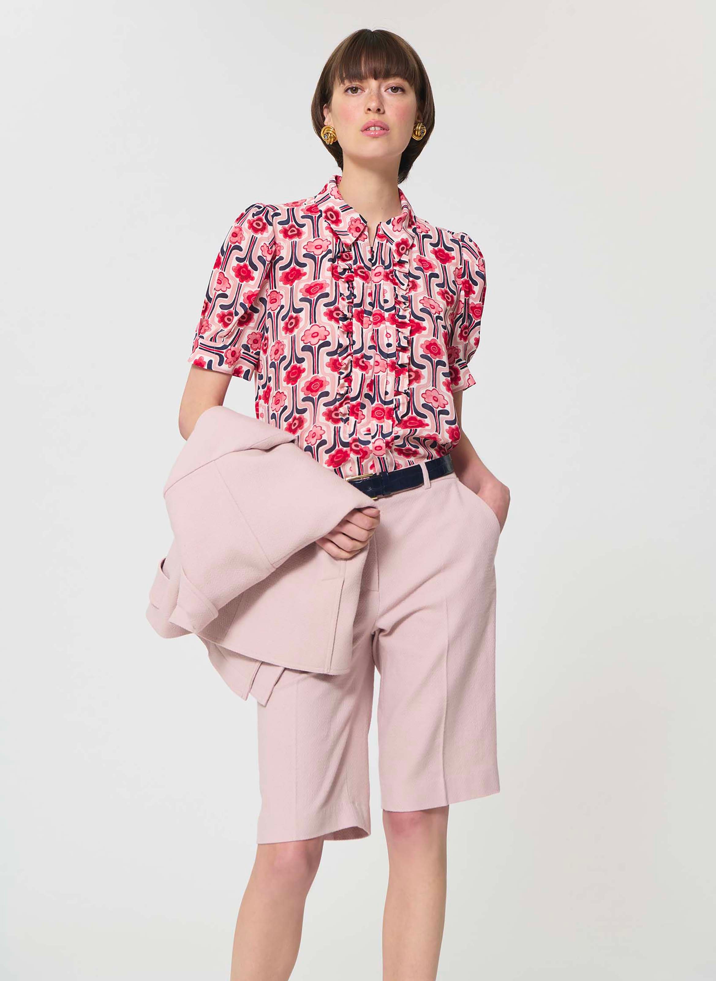 Top theodora TARA JARMON Rose