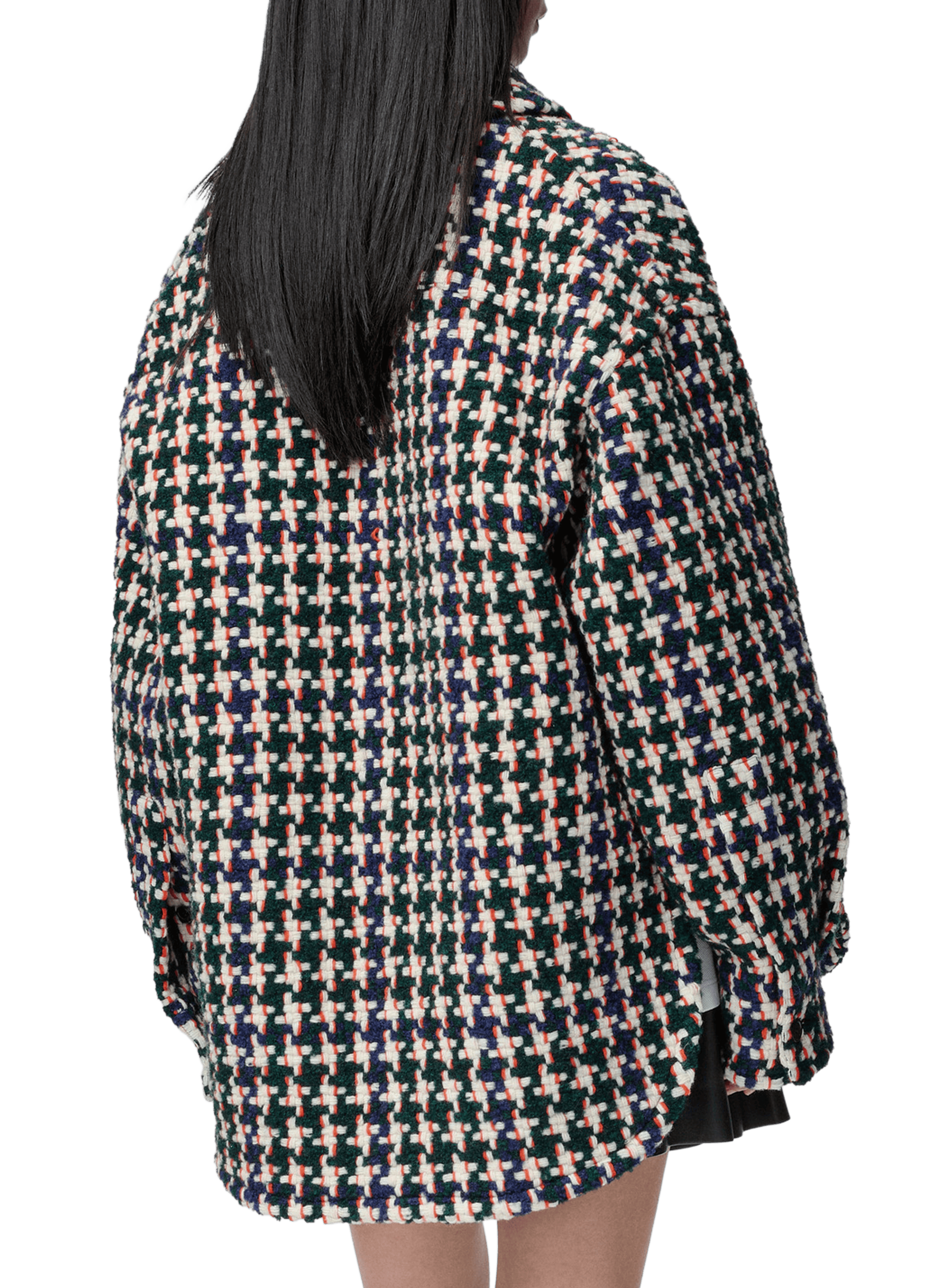 Surchemise à motifs en laine mélangée LOEWE Multicolore