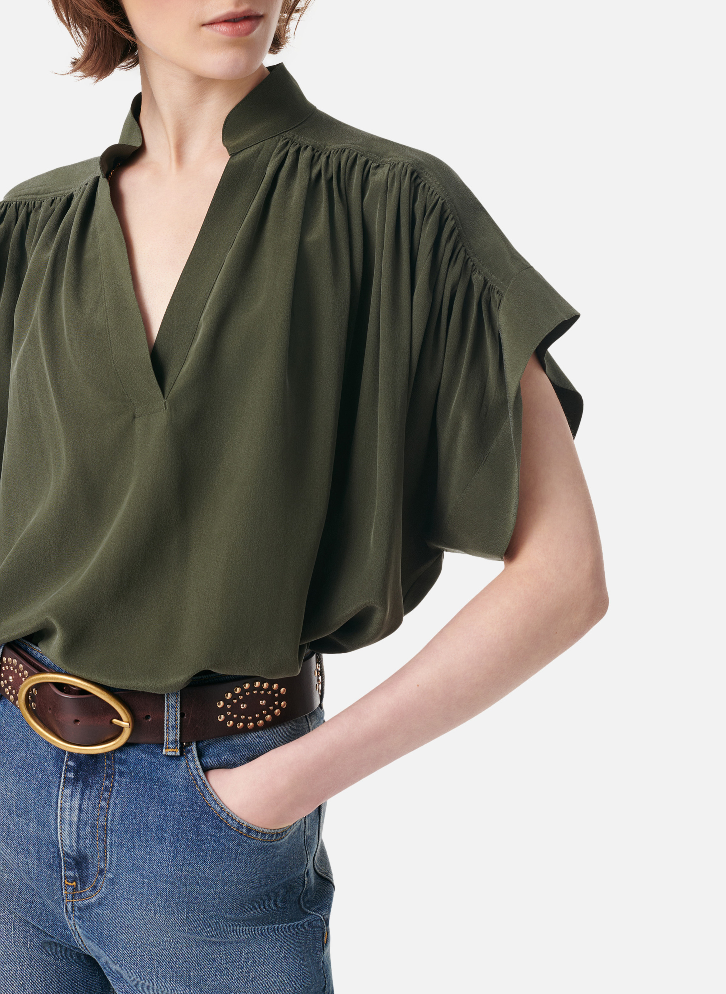 Blouse cory VANESSA BRUNO Vert