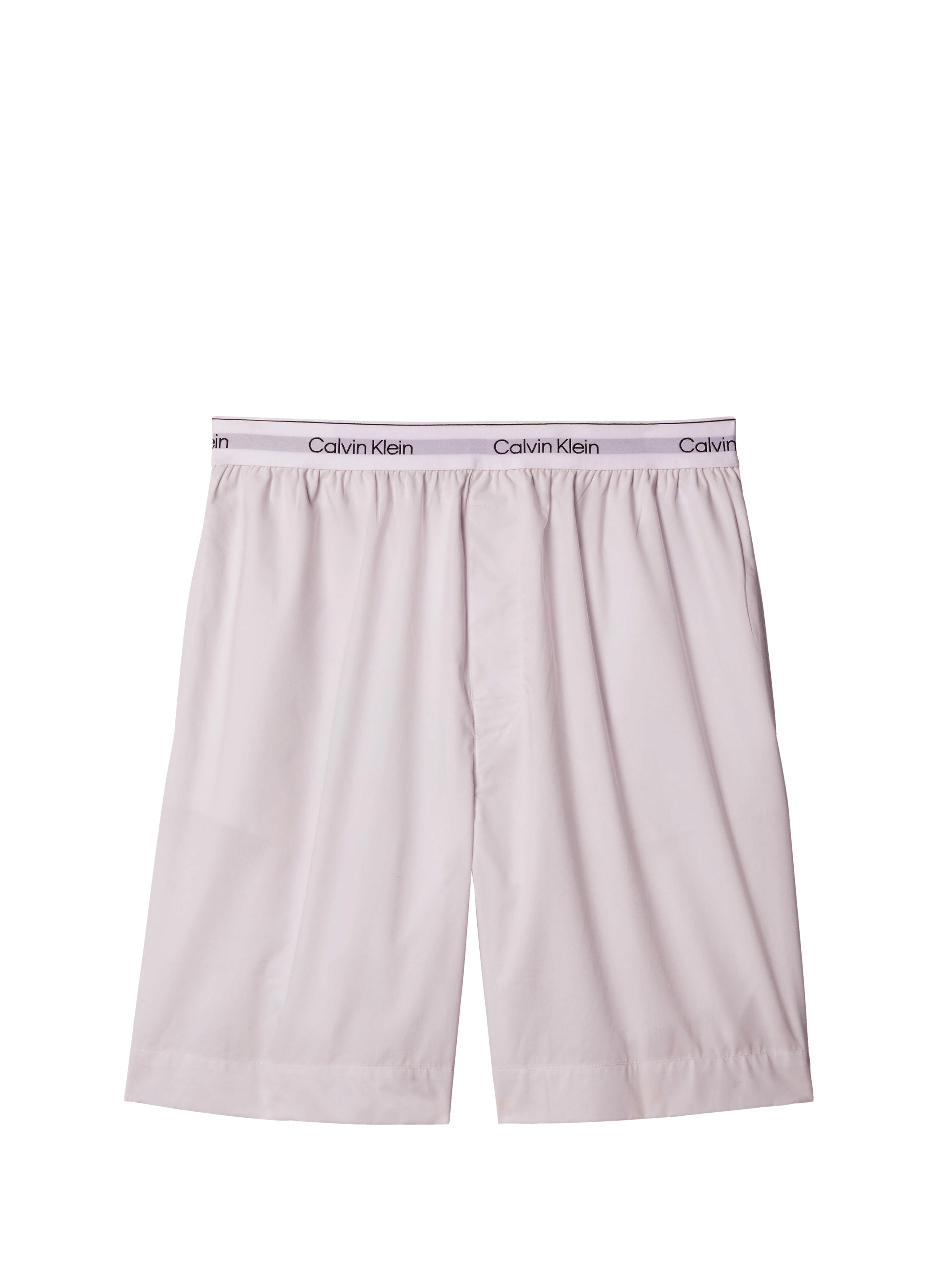 Short de pyjama rayé  CALVIN KLEIN Gris