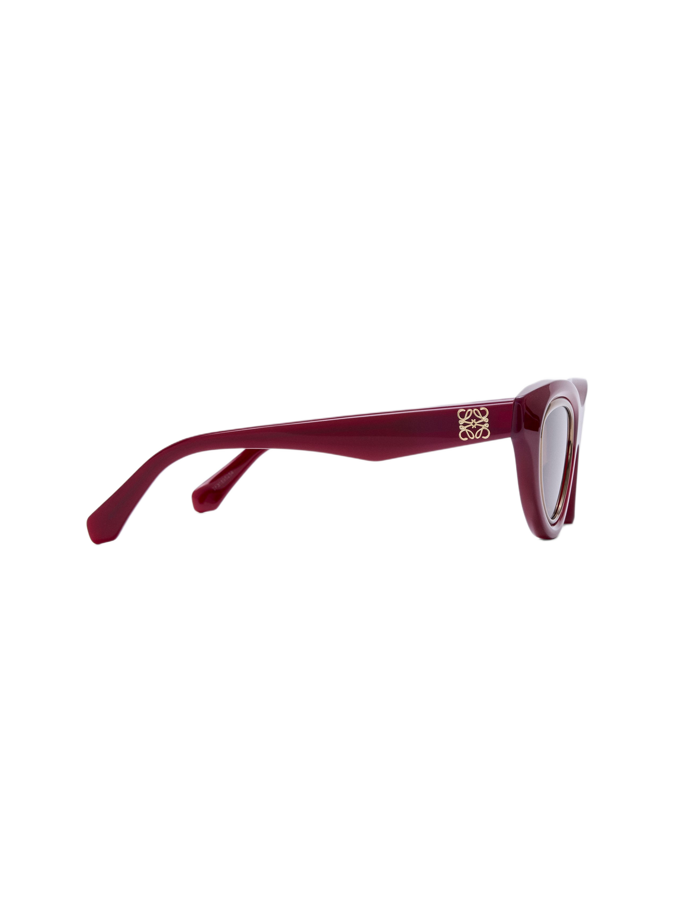 Lunettes de soleil Mini Anagram Cateye LOEWE Rouge