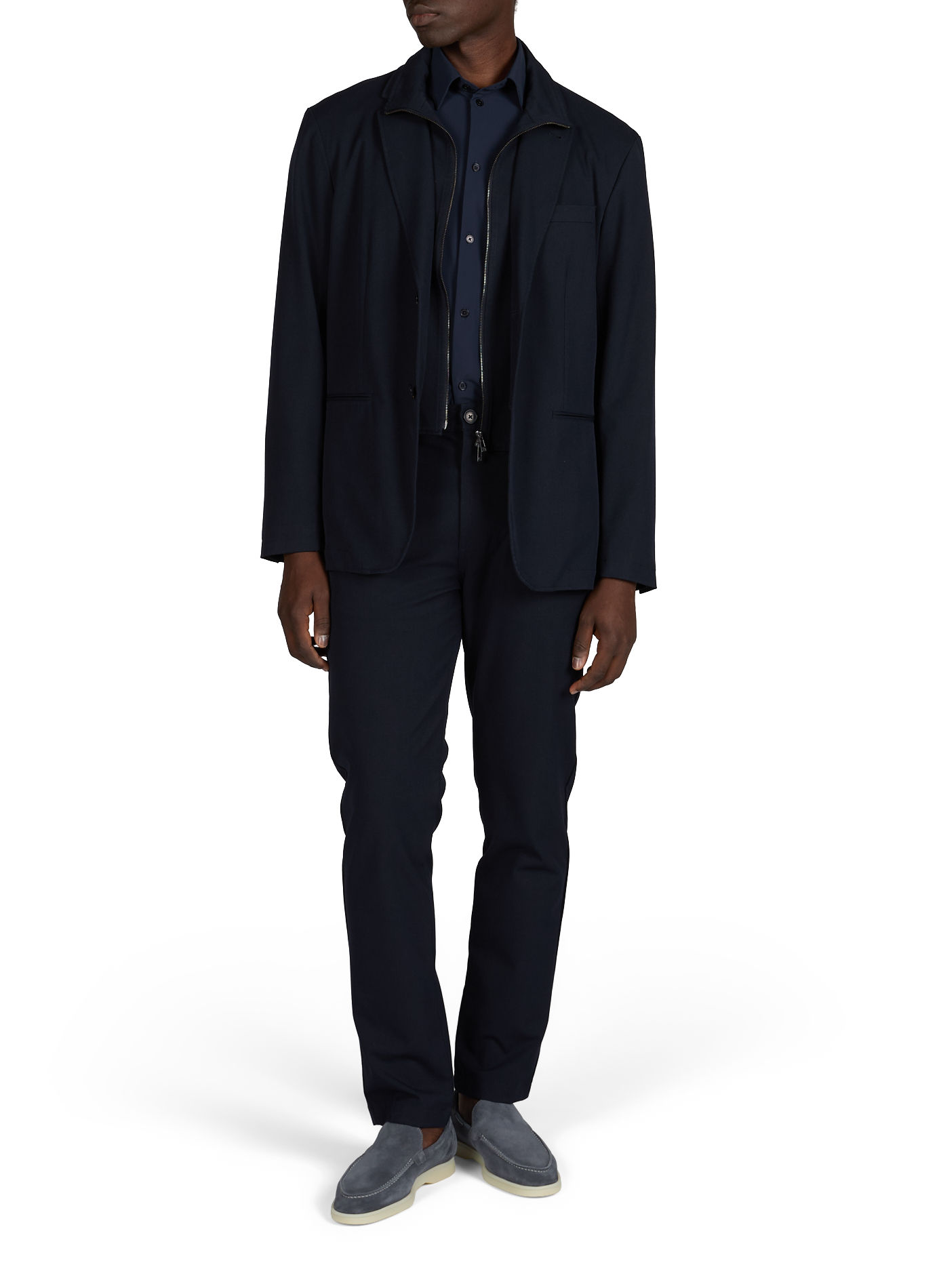 Plain trousers ARMANI EXCHANGE Blue