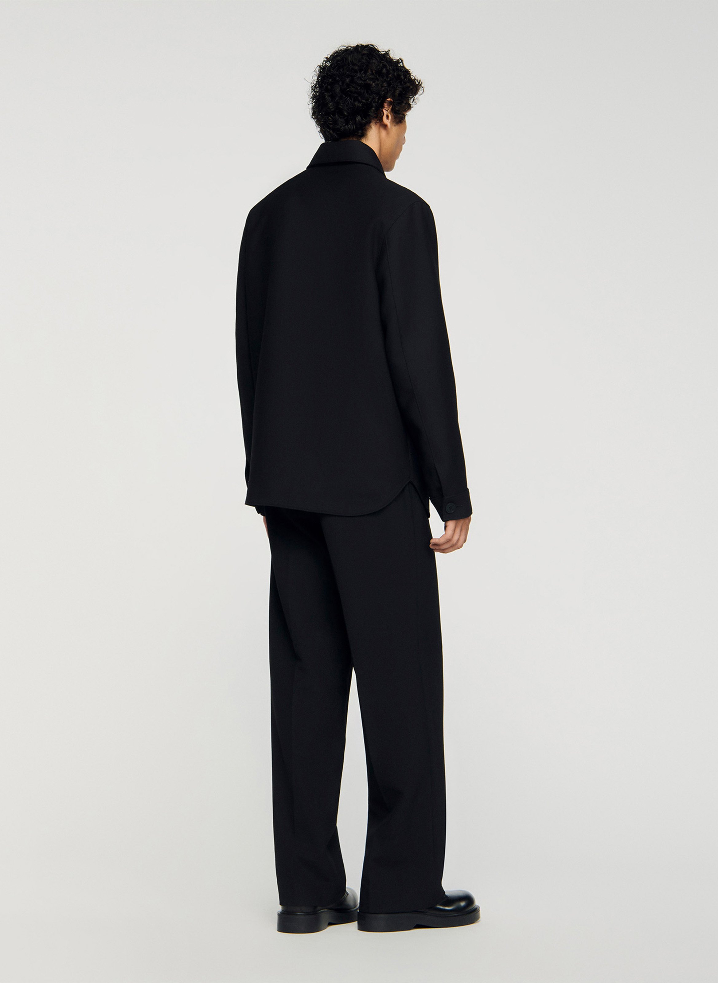 Surchemise col classique SANDRO Noir
