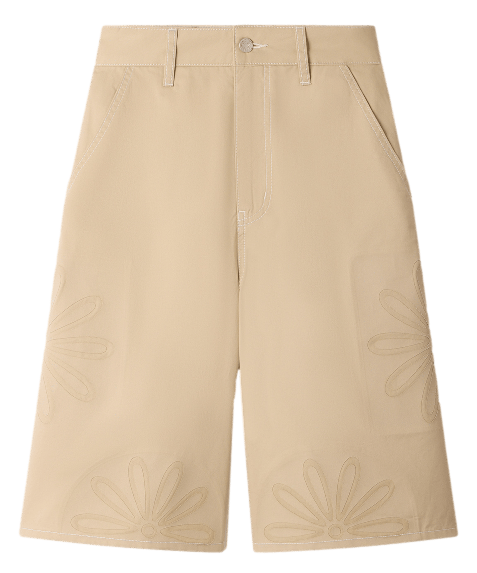 Bermuda en coton SANDRO Beige