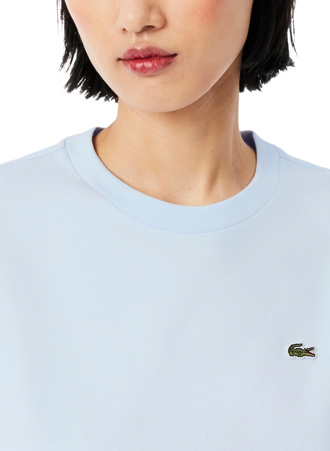 T-shirt en coton LACOSTE Bleu
