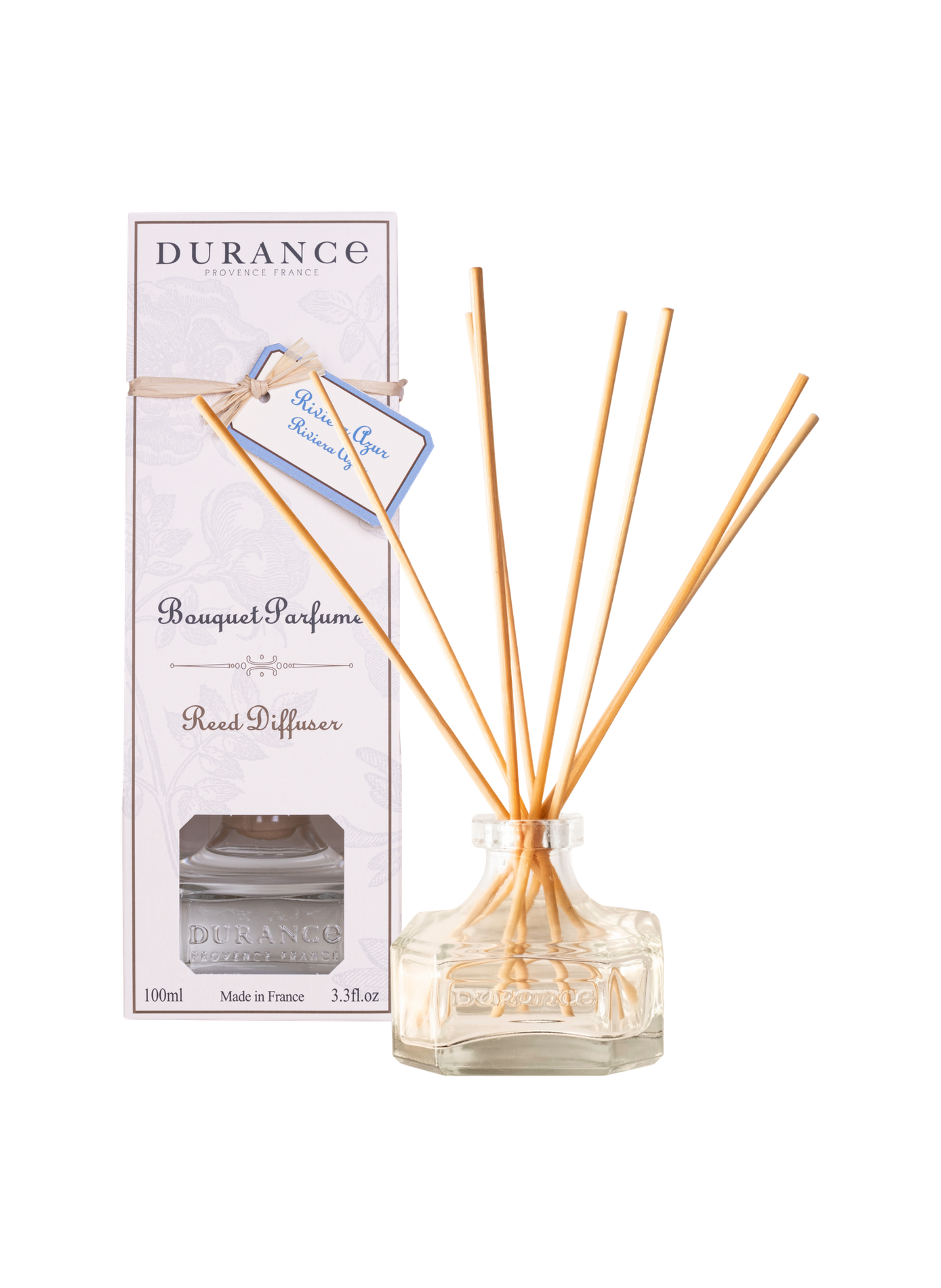 Diffuseur de parfum Riviera Azur 100ml DURANCE Bleu