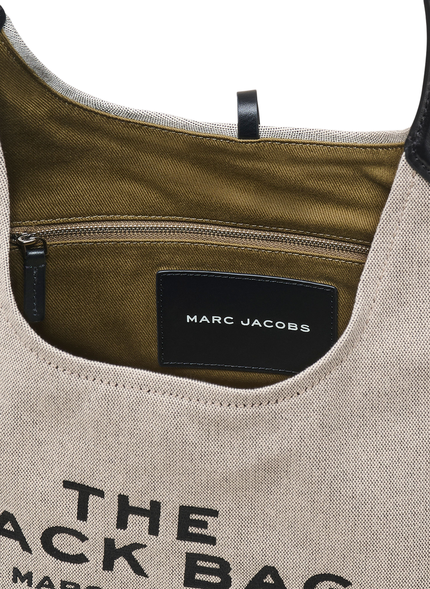 Tasche aus Canvas mit Ledergürtel MARC JACOBS Mehrfarbig