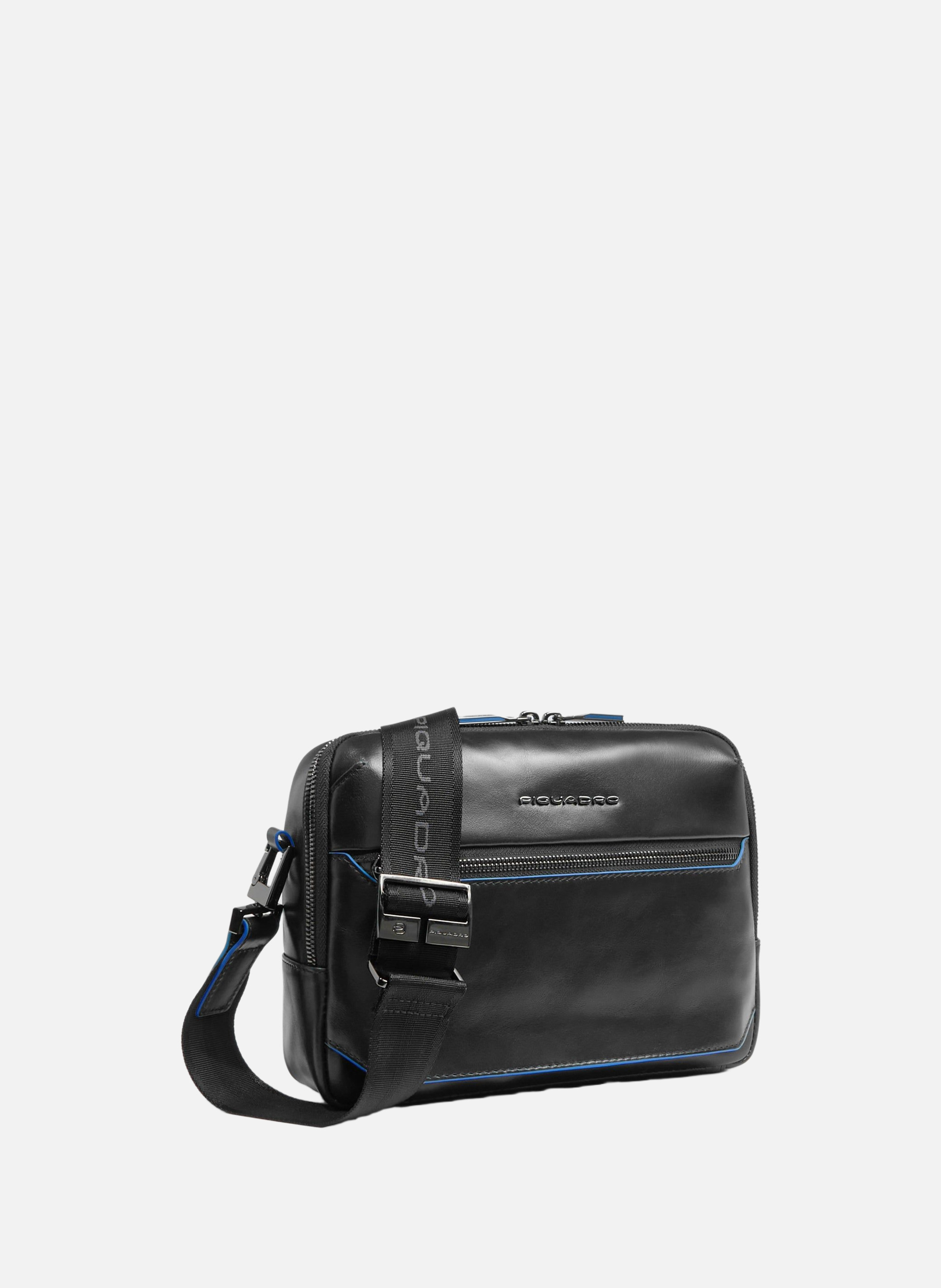Men's crossbody bag for ipad®mini PIQUADRO Black