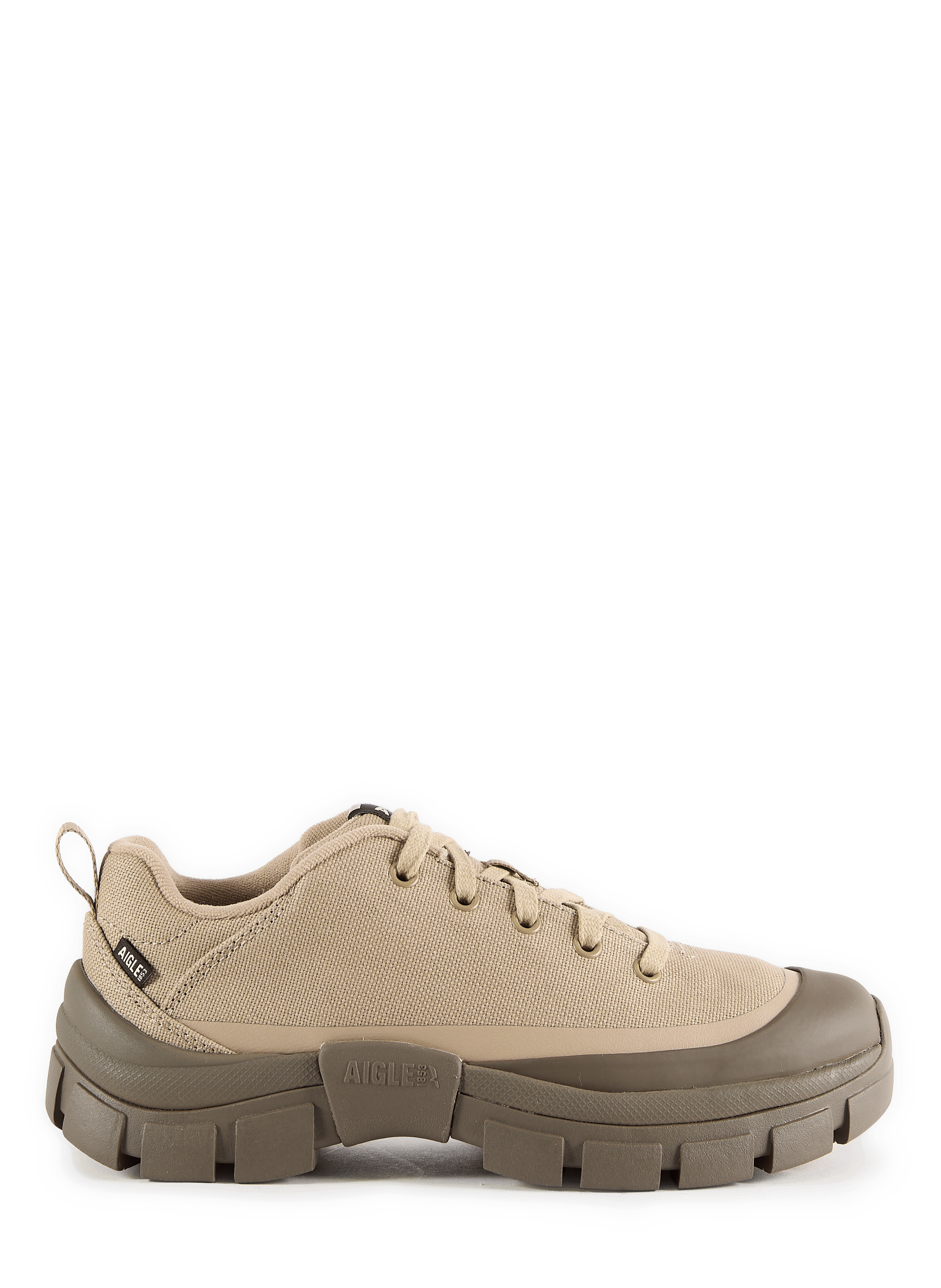 Low-cut Tenere Icon cotton sneakers AIGLE Beige