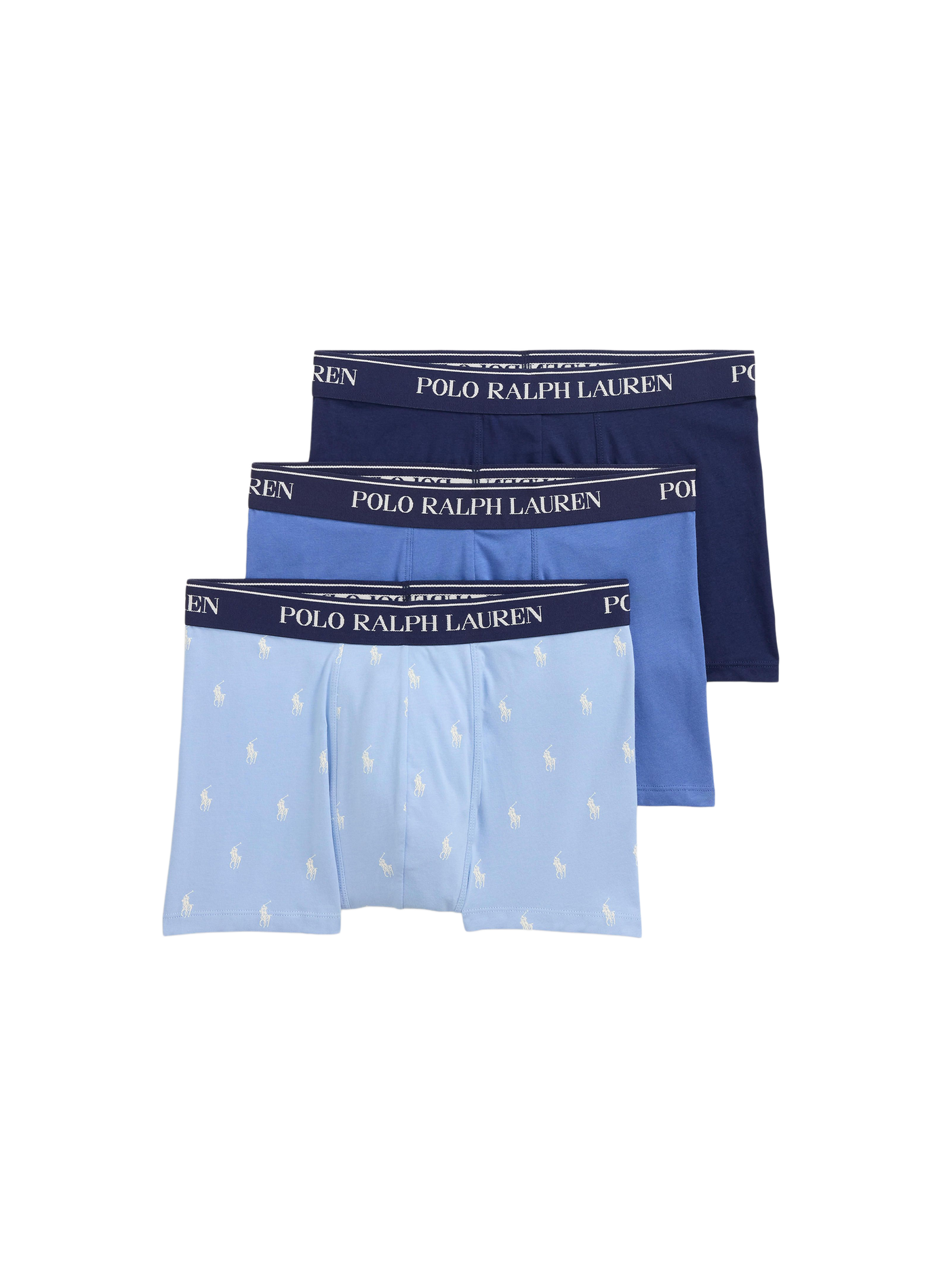 Lot de 3 boxers en coton mélangé  POLO RALPH LAUREN Multicolore