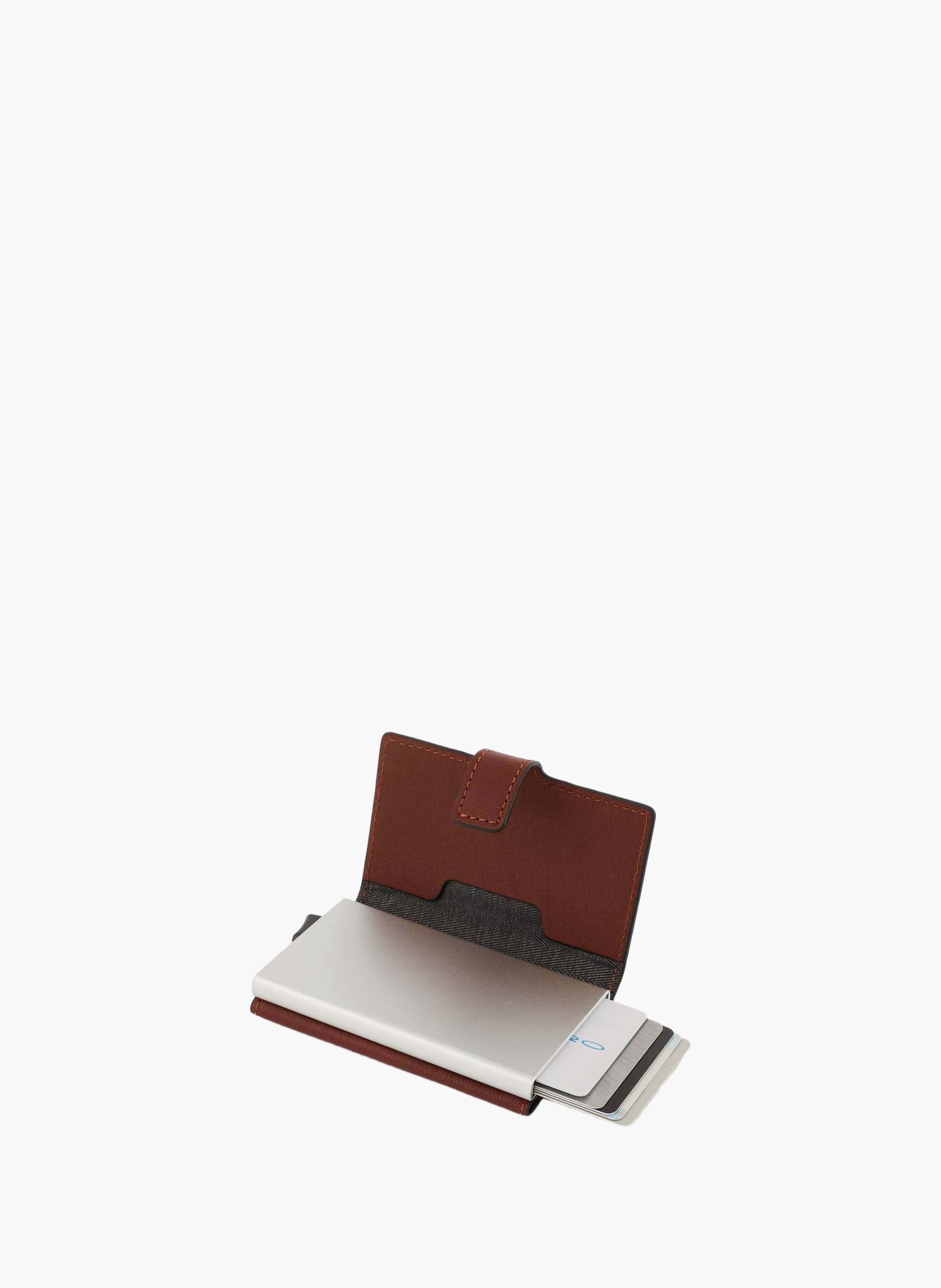 Porte-cartes pop-up automatique | Marron PIQUADRO Homme