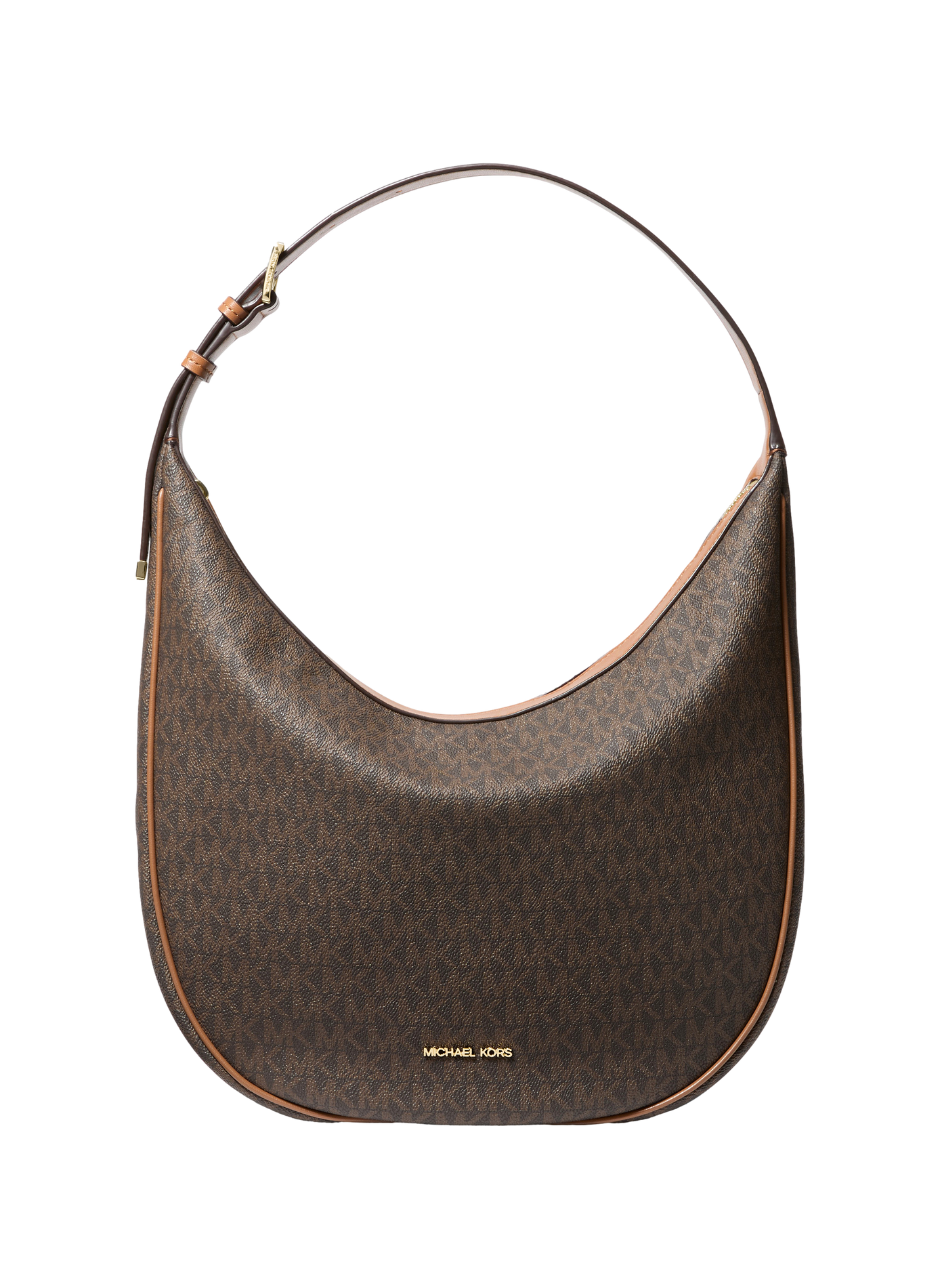 Sac porté épaule logotypé  MICHAEL KORS Braun