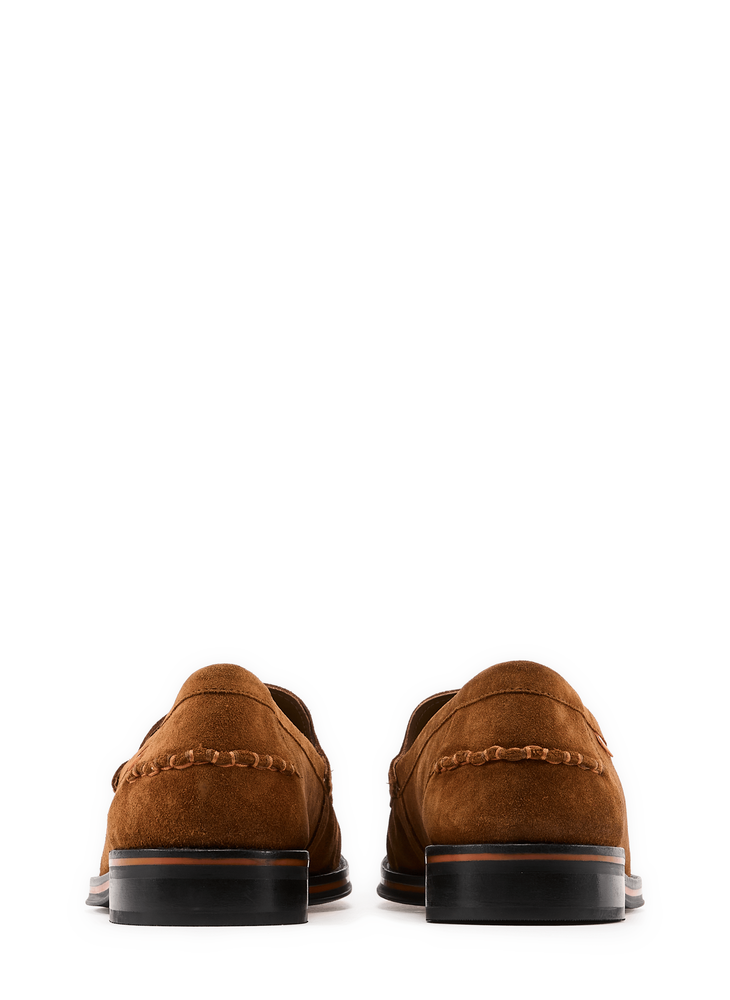 Mocassins en cuir suède  PAUL SMITH Brown