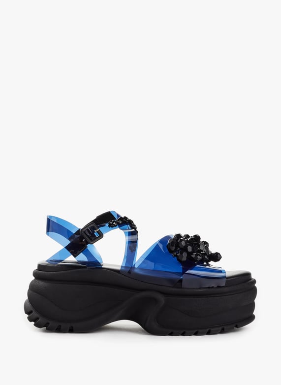Statement jelly sandals Blue Simone rocha Women - Main Image