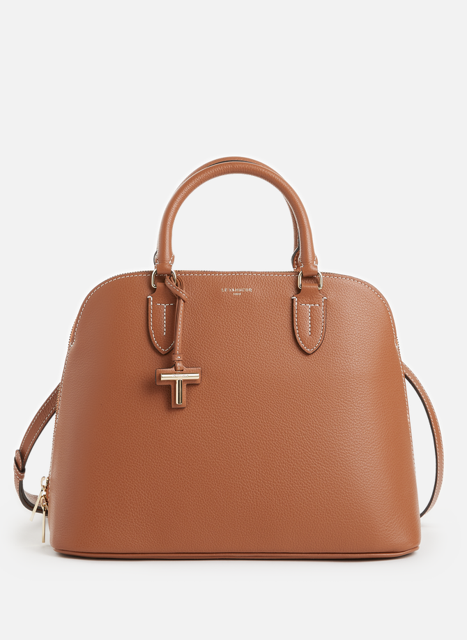 Gisèle medium leather handbag LE TANNEUR