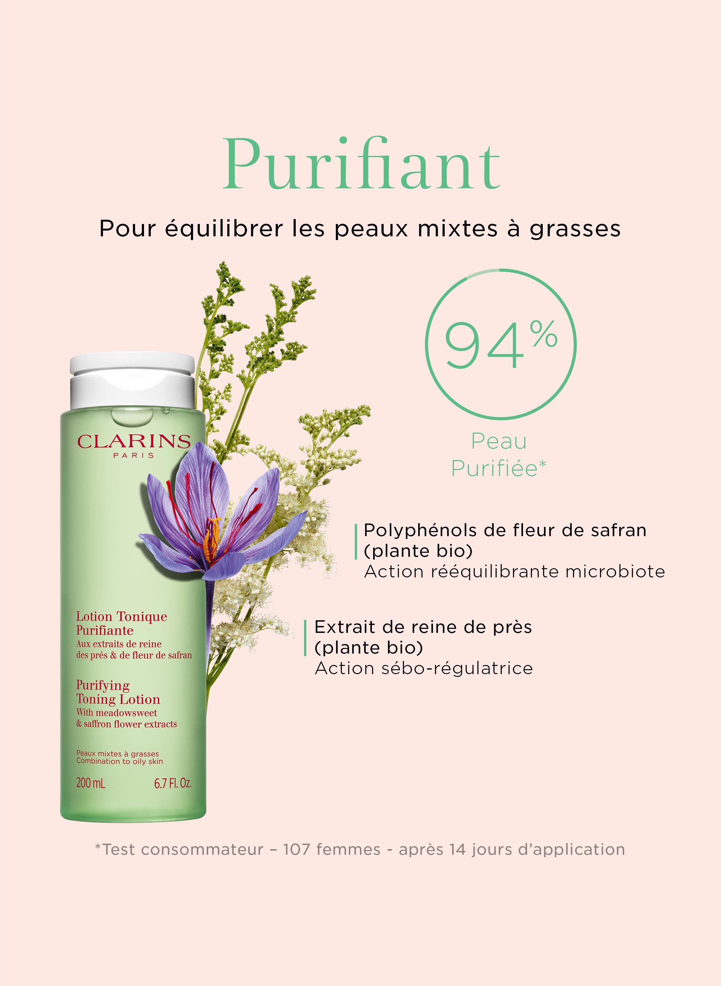 Lotion Tonique Purifiante - Peau mixtes à grasses. CLARINS No color