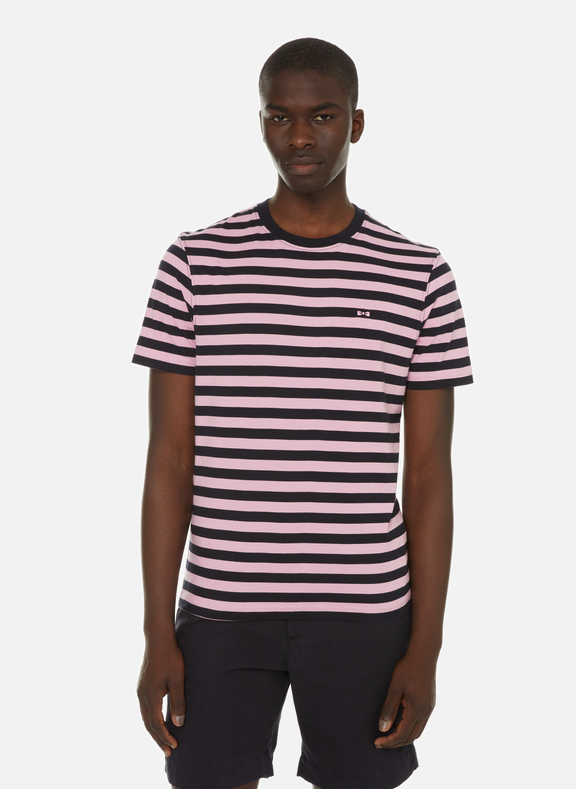 EDEN PARK Striped cotton T-shirt Multicolour