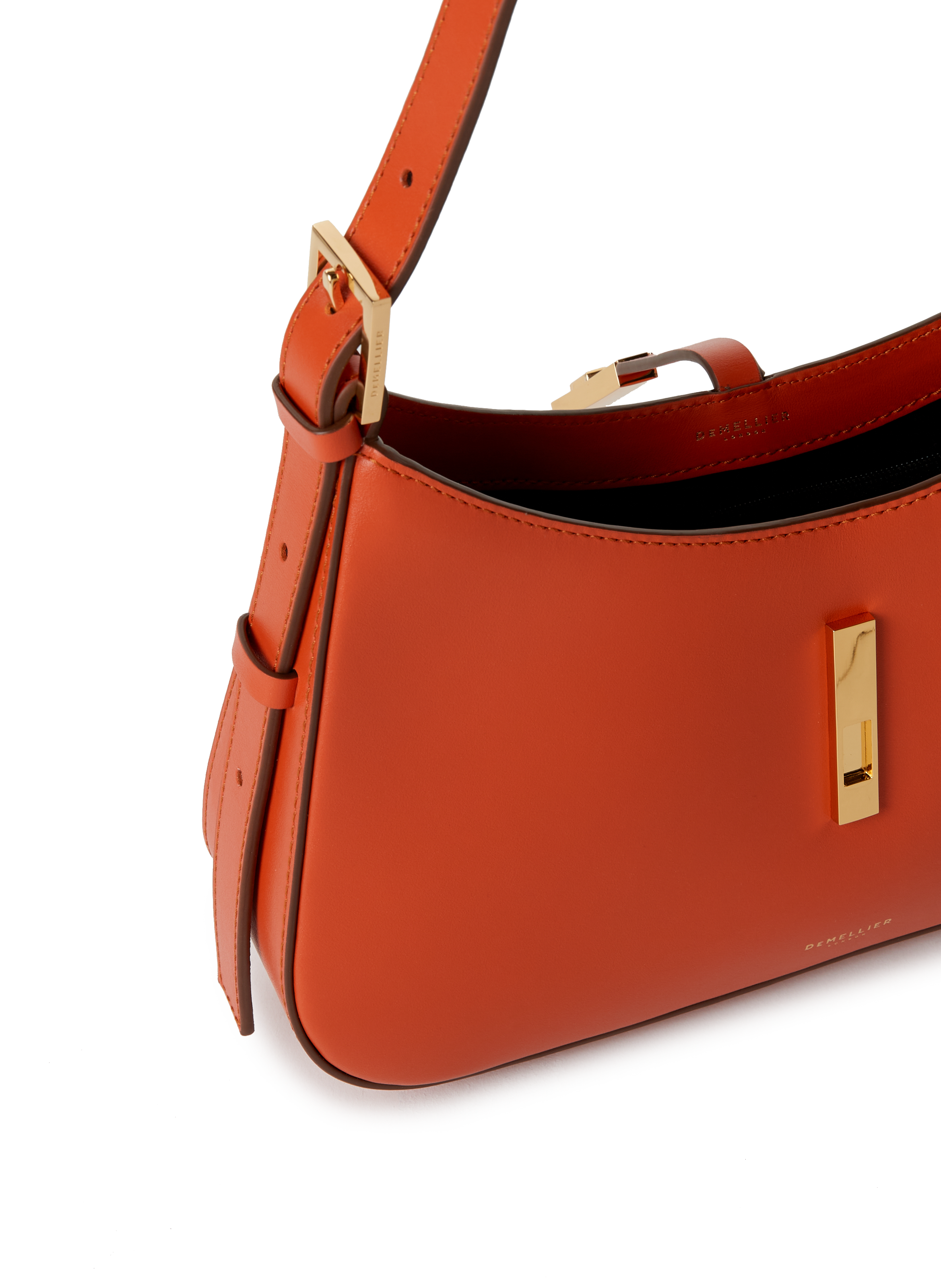 Calfskin leather Bag DEMELLIER LONDON Orange