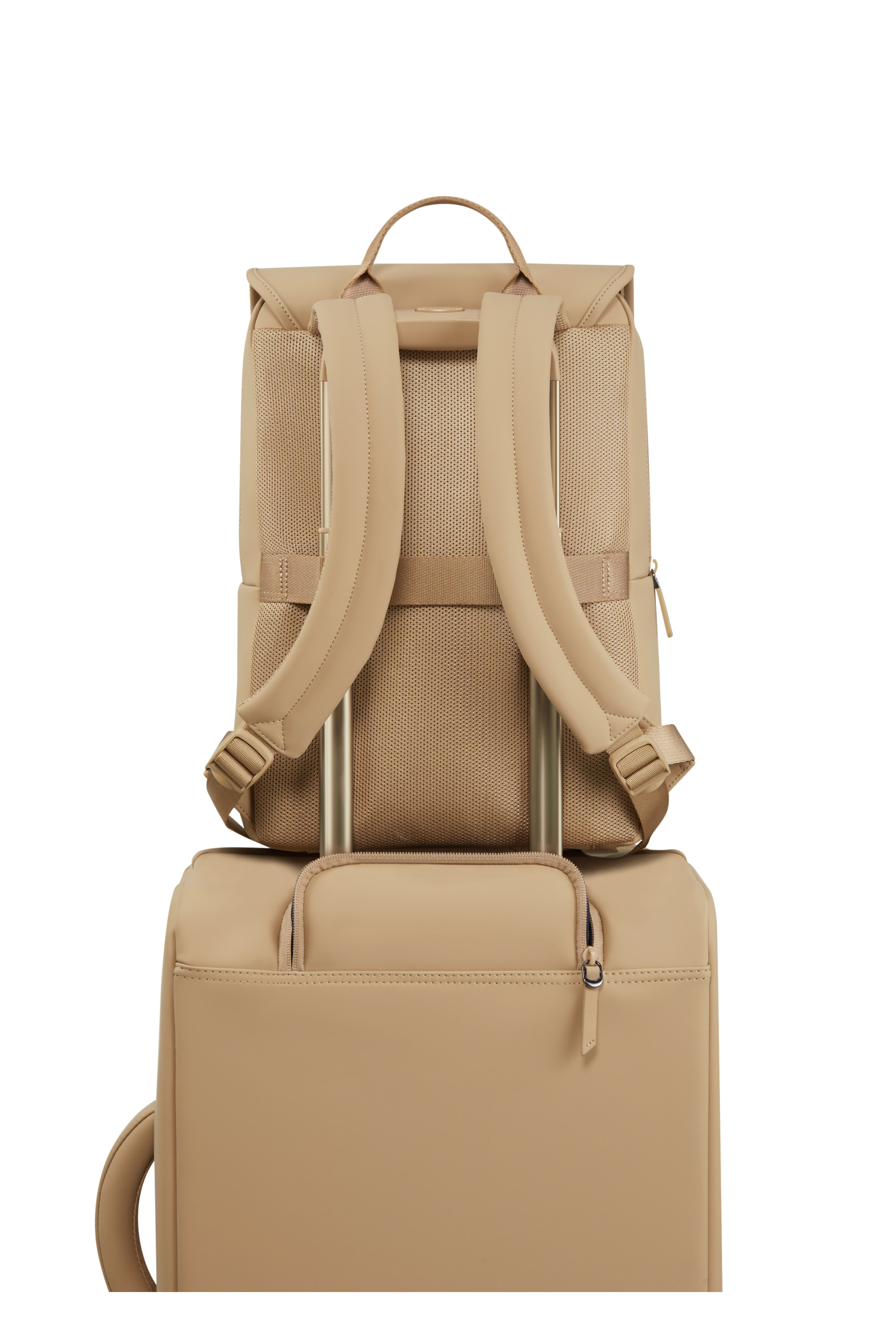 Lost in berlin sac à dos square LIPAULT PARIS Beige