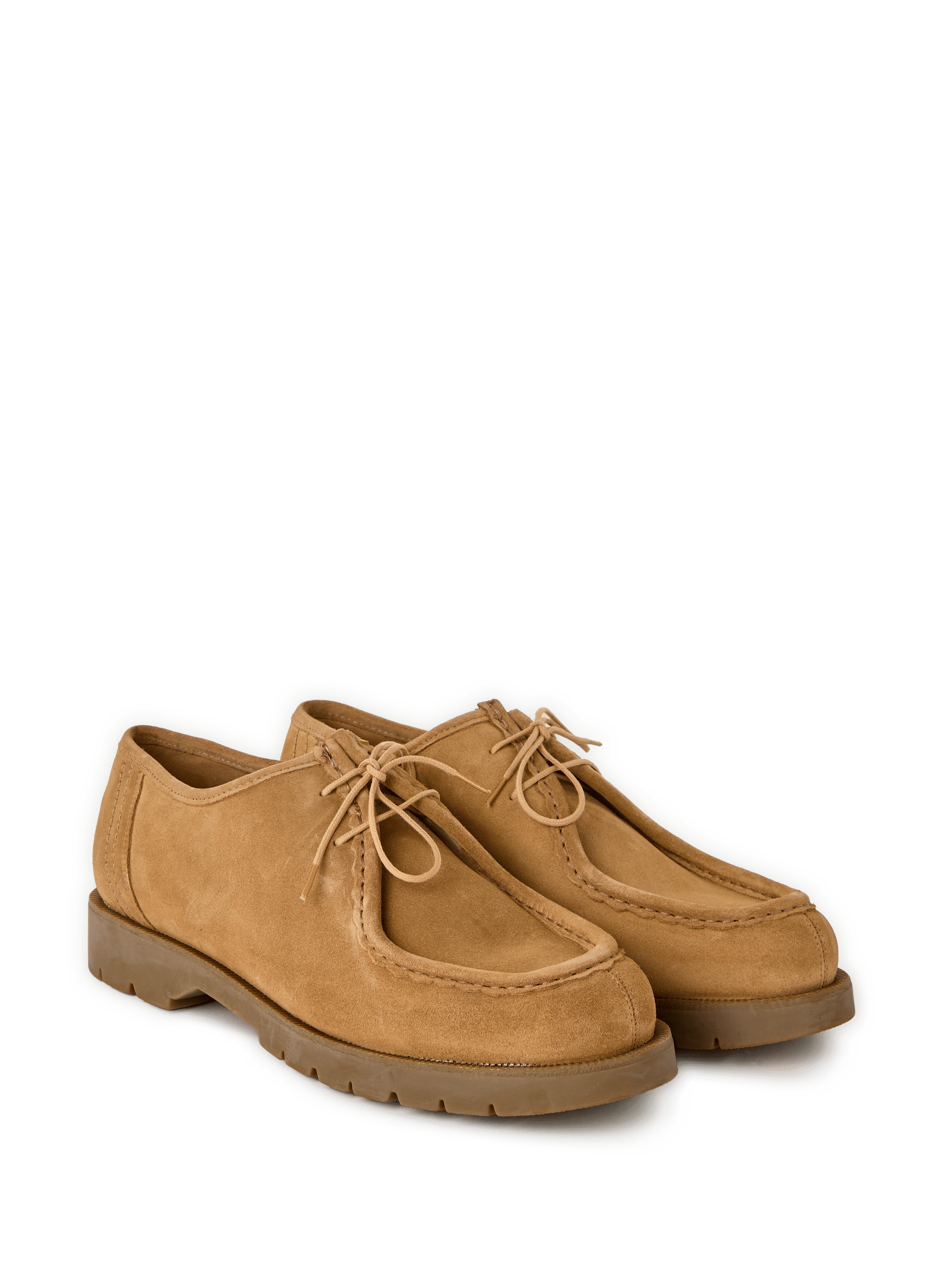 Padror leather derby shoes Beige