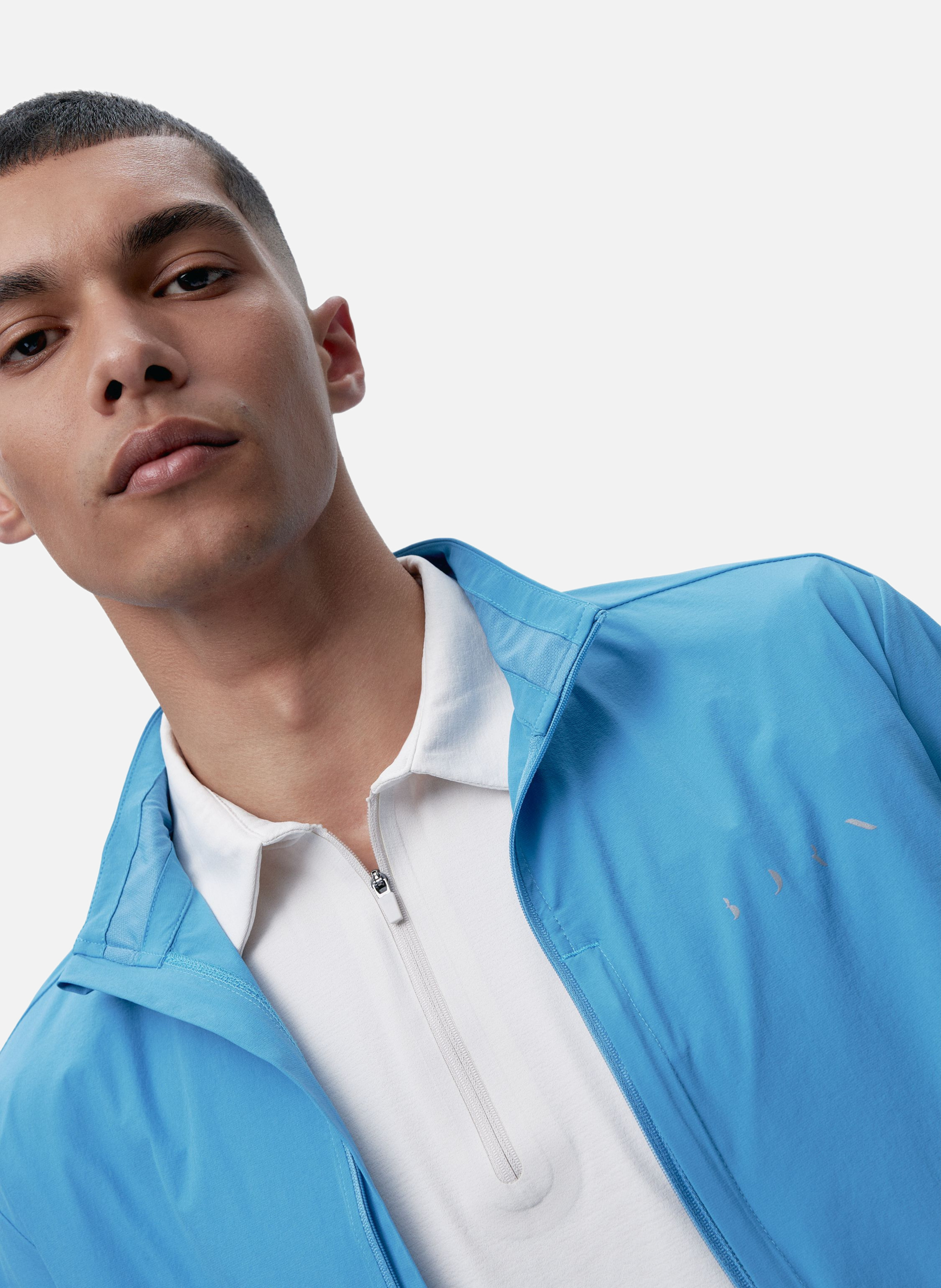 Veste de sport zippée performance athleisure nyasa BORN LIVING YOGA Bleu