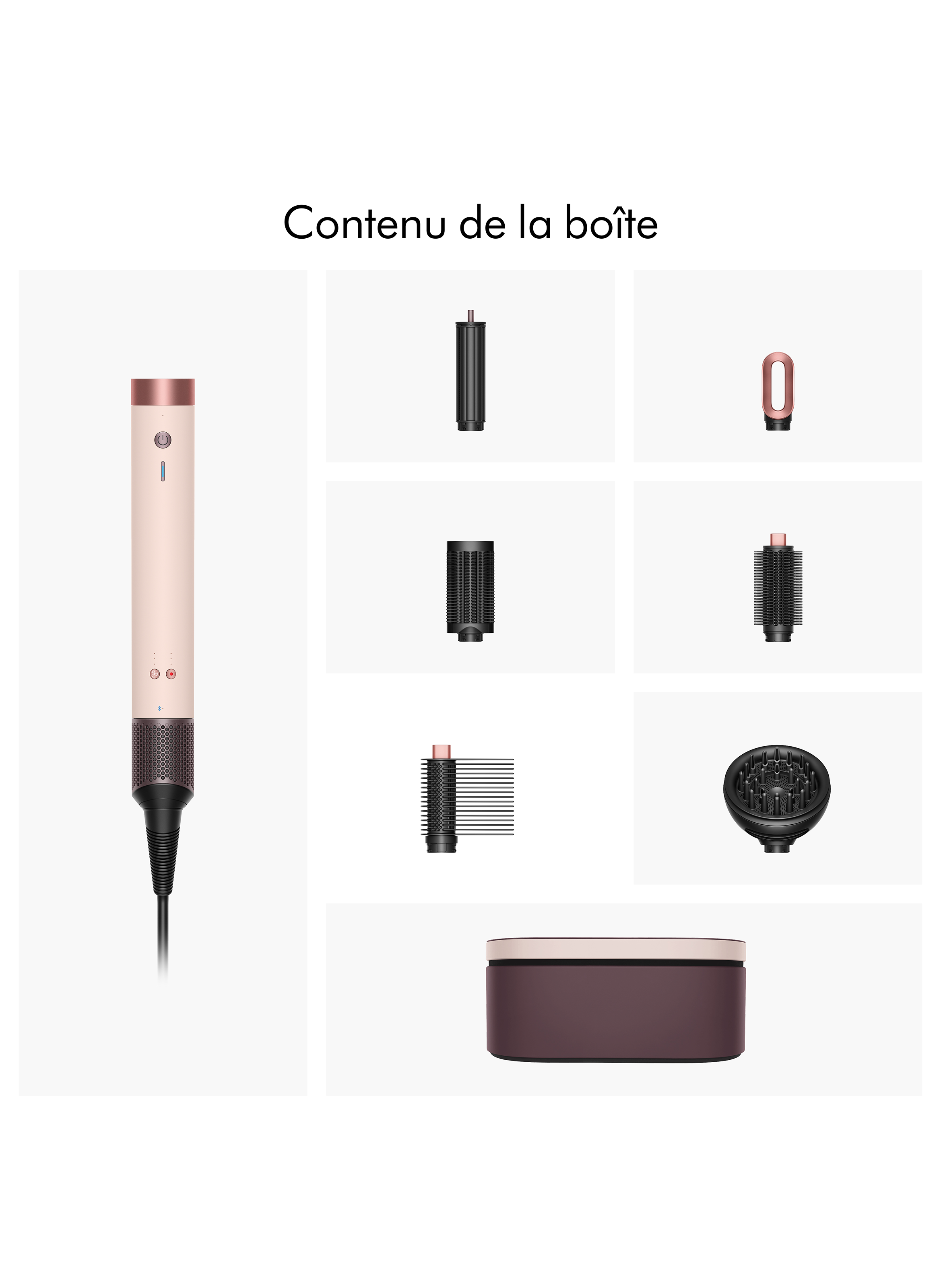Airwrap Co-anda 2x™ Cheveux bouclés à frisés Rose céramique DYSON No color