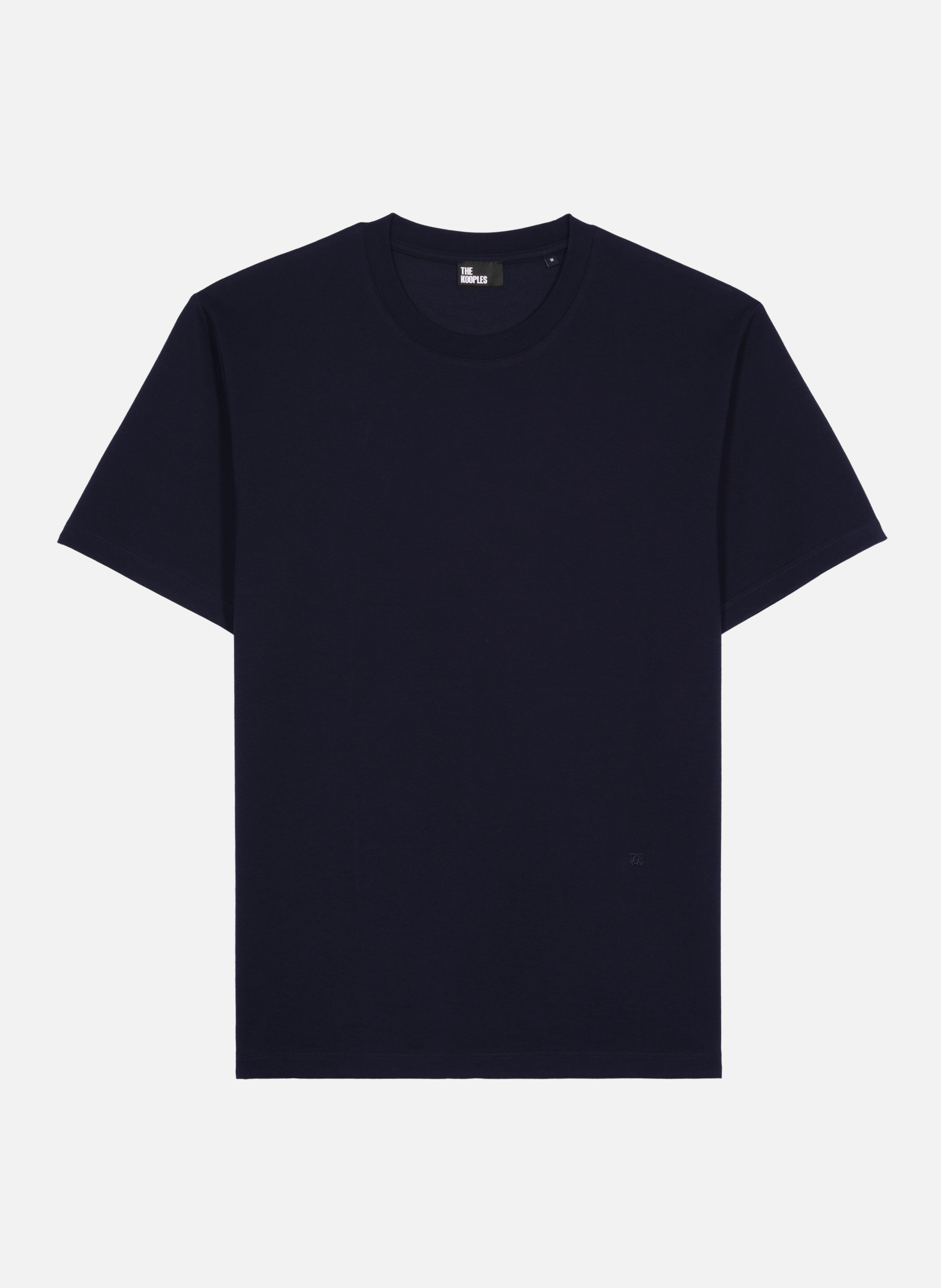 T-shirt mixte droit uni THE KOOPLES Bleu