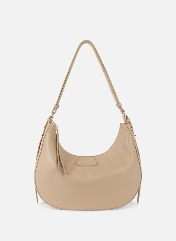 Large hobo bag - Dune Beige by LANCASTER LANCASTER Large hobo bag - Dune Beige