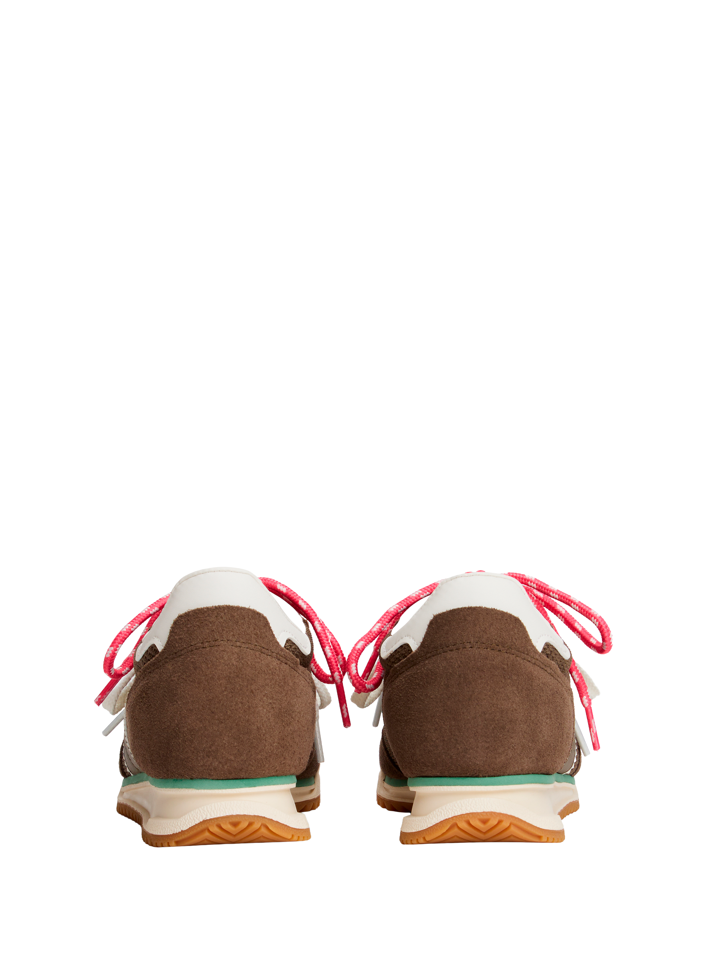 Baskets bi-matière crantées TOMMY HILFIGER Rose