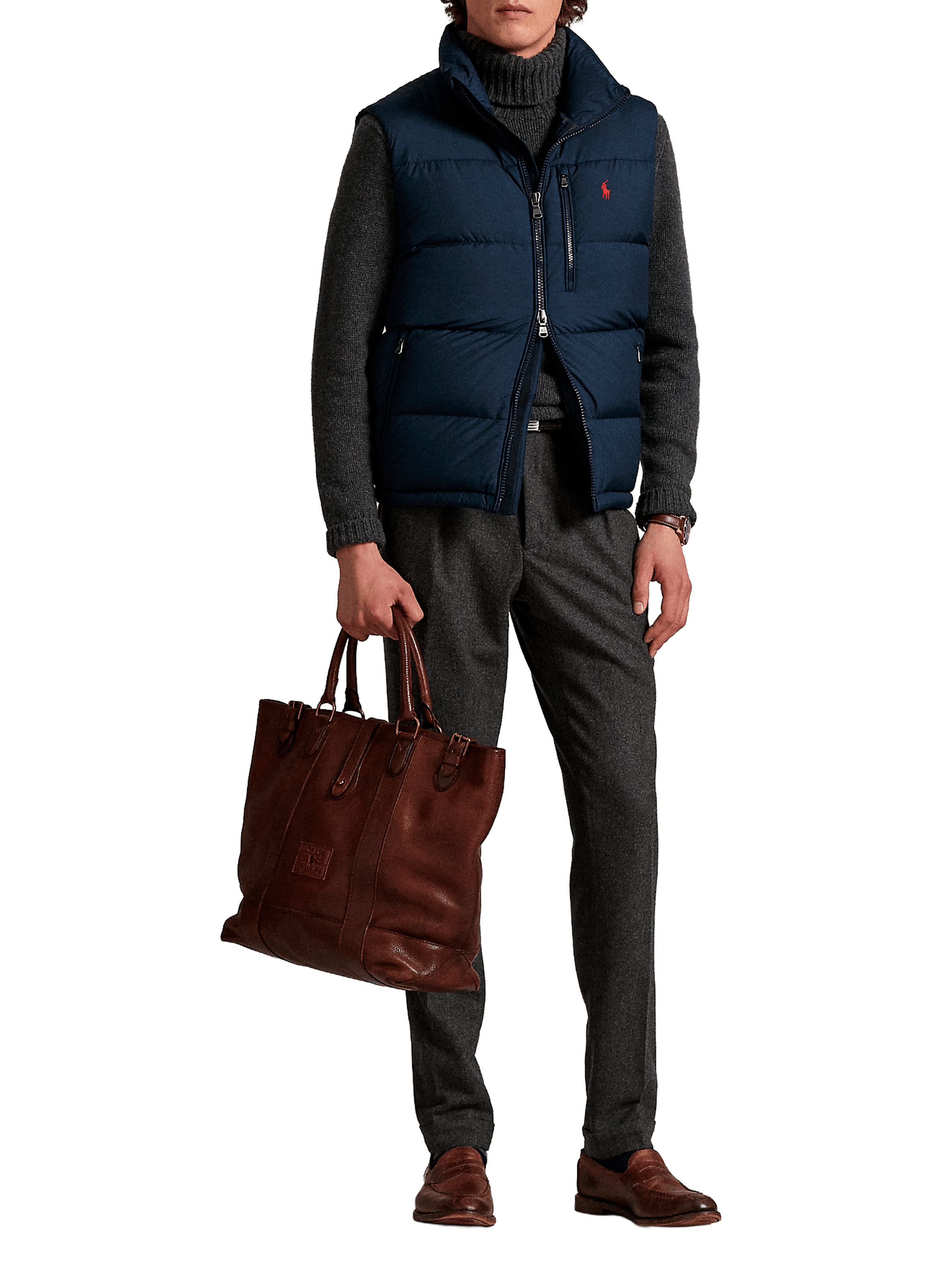 Down gilet POLO RALPH LAUREN Blue