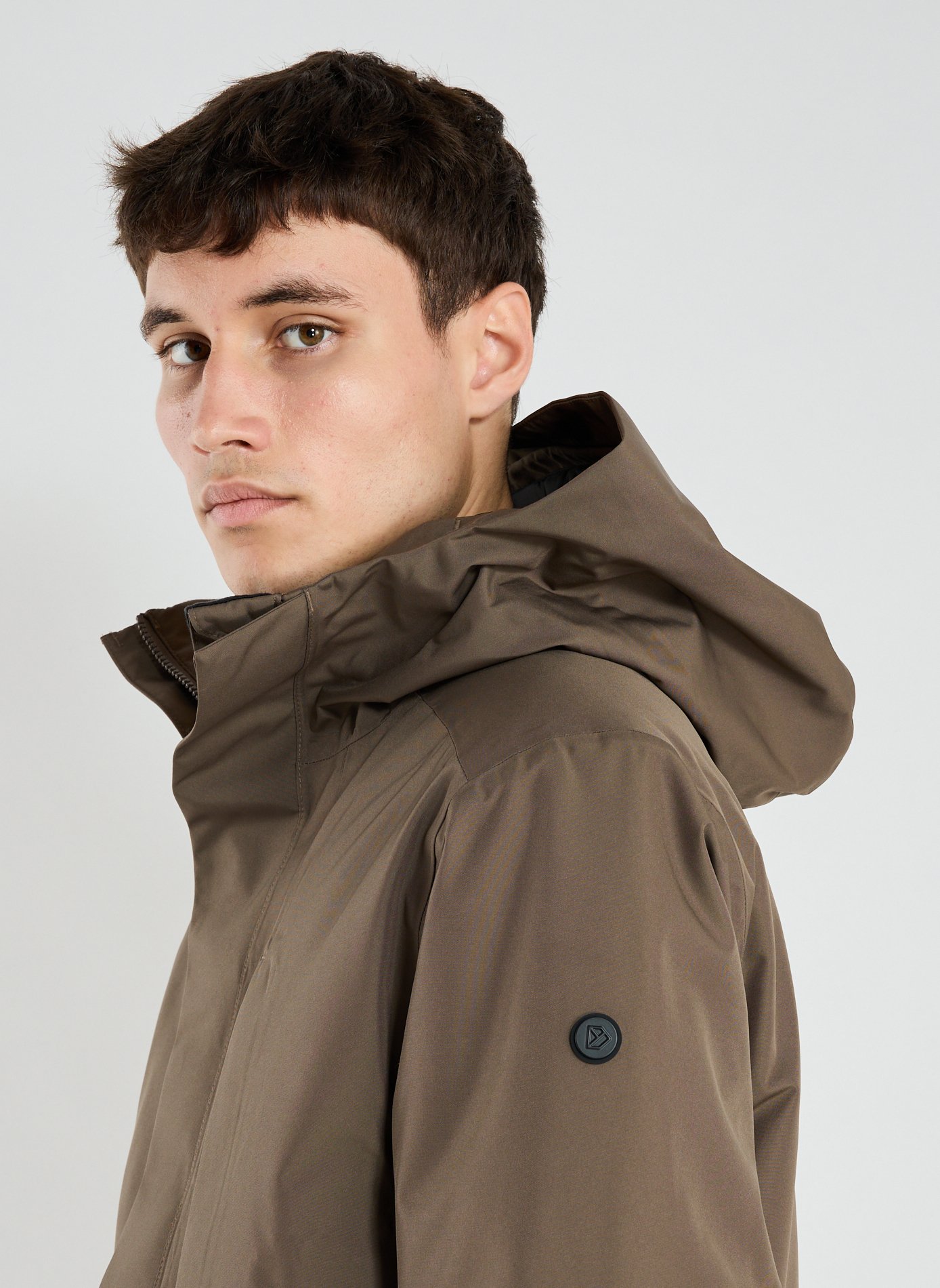 Waterproof and windproof Adam jacket DIDRIKSONS Brown