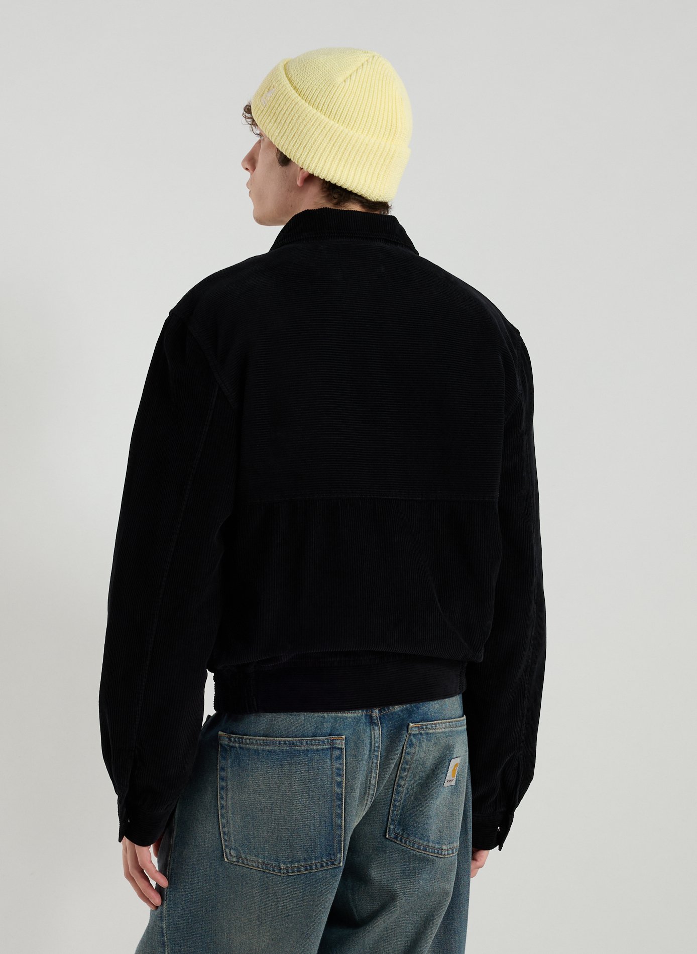 Jacket with classic cotton collar ARTE ANTWERP Black