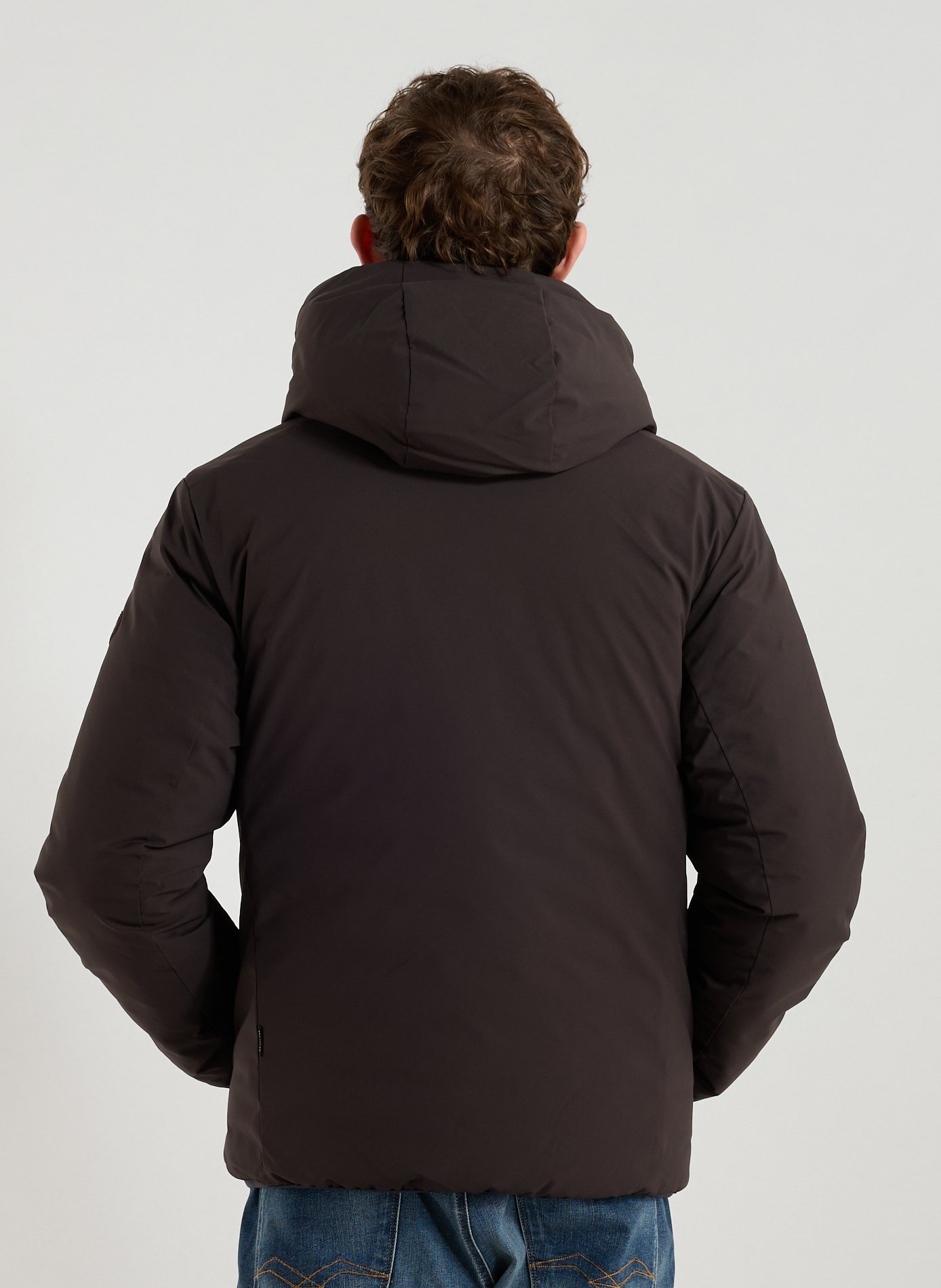 Doudoune ample à capuche  SAVE THE DUCK Marron