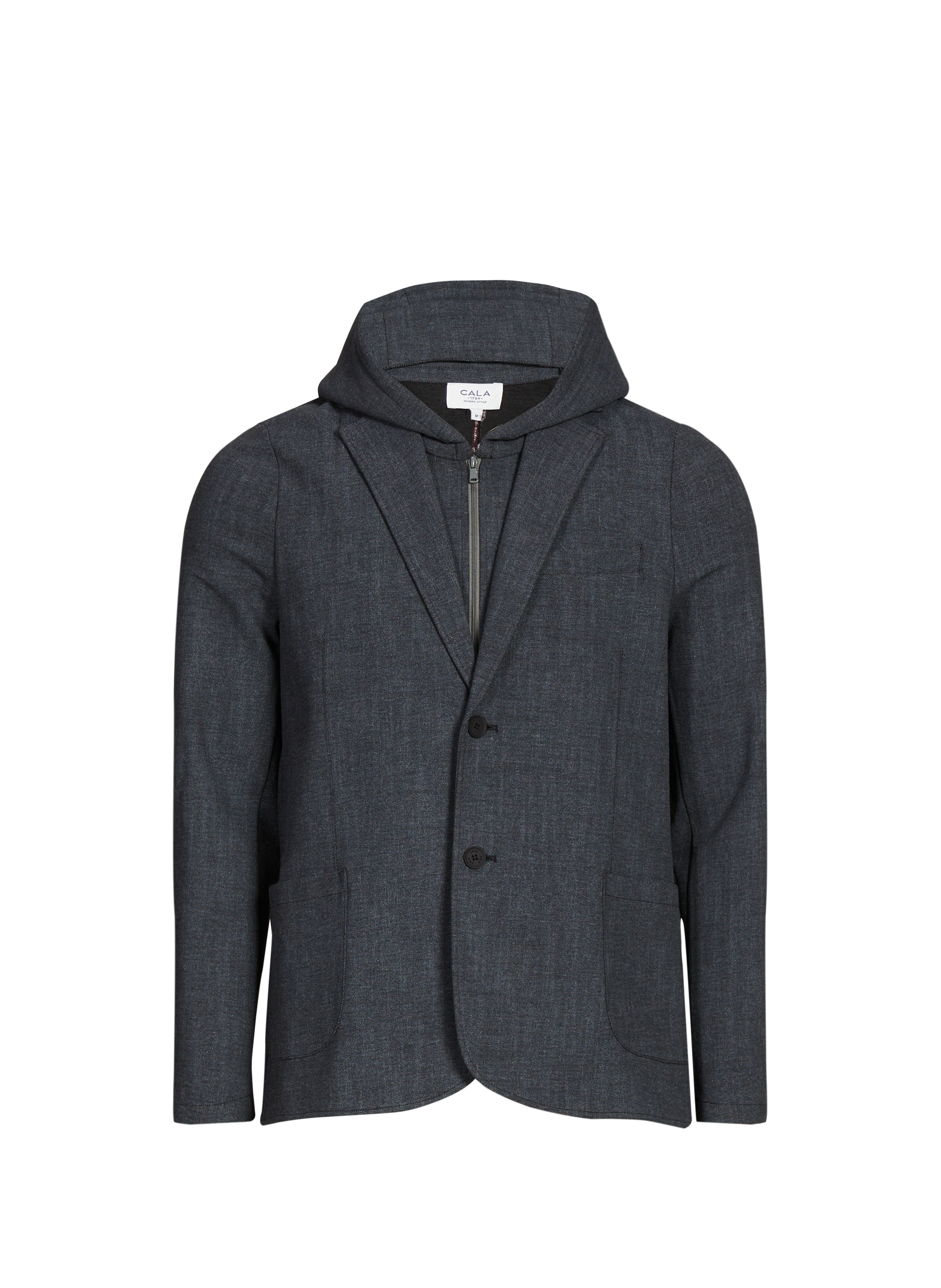 Tweed jacket with notched lapel 1789 CALA Grey