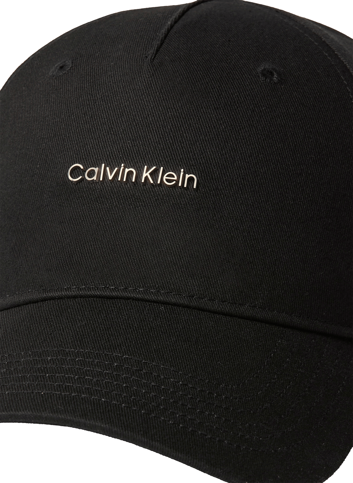 Casquette marque en coton CALVIN KLEIN Black