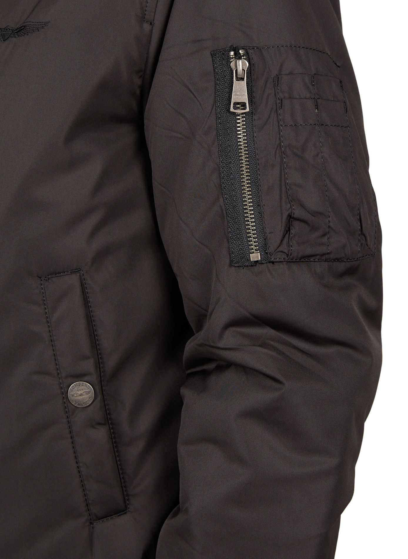 Bomber Max broderie logo sur poitrine BOMBERS ORIGINAL Noir