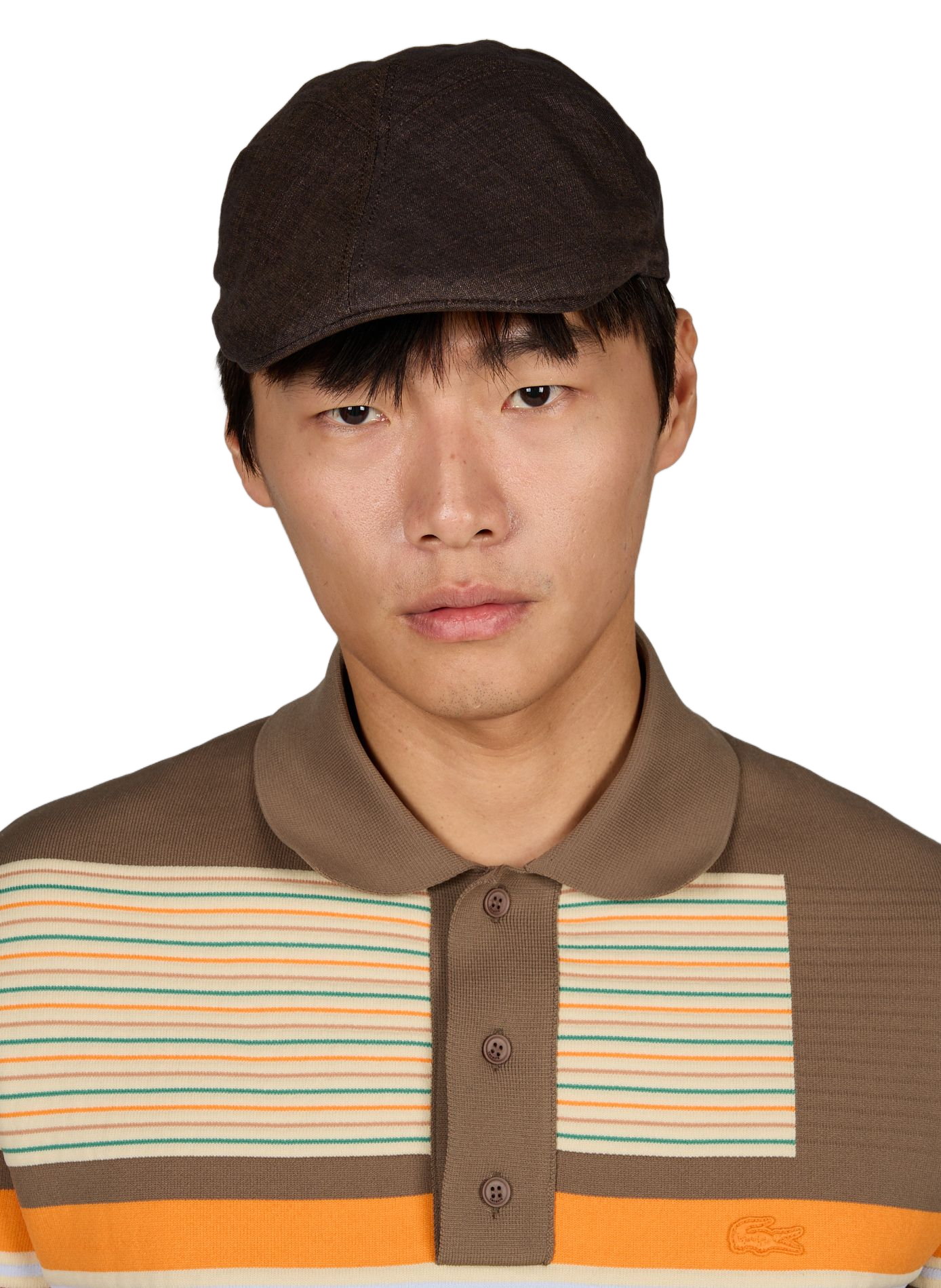 Baker boy cap SAISON 1865 Brown