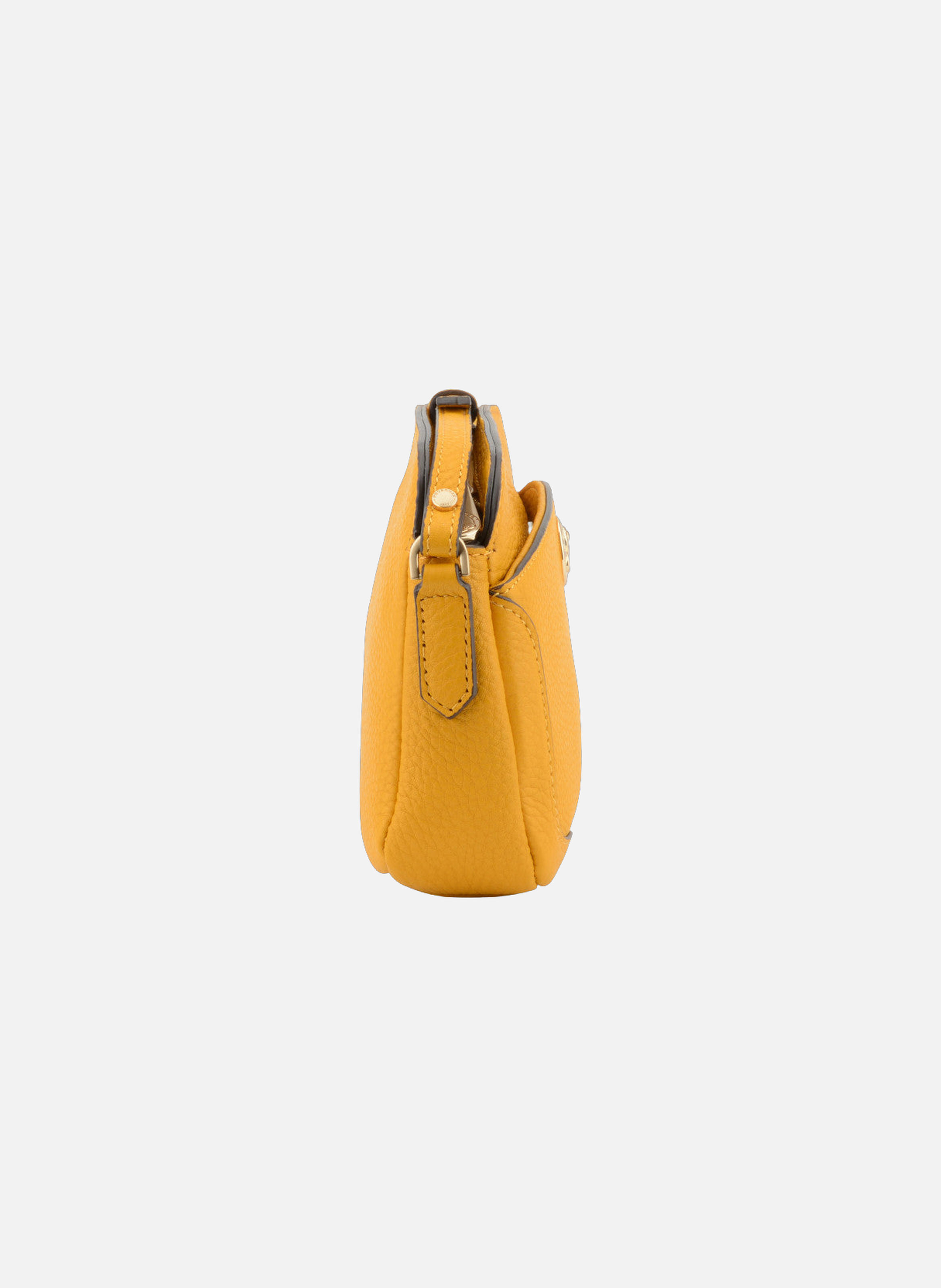 Image | sac cabas en cuir de vachette POURCHET Jaune