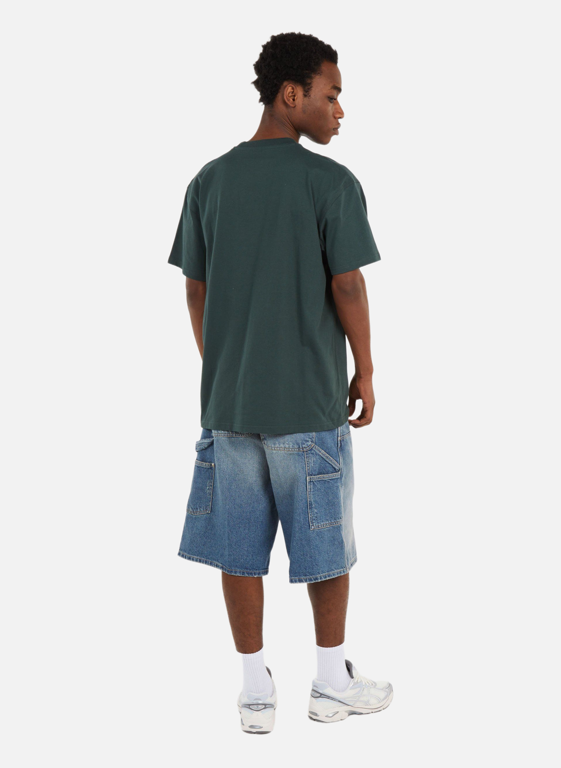 T-shirt american script CARHARTT WIP Vert