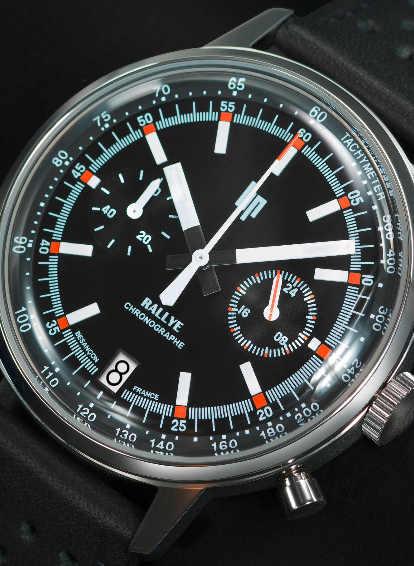 Montre Rallye LIP Noir