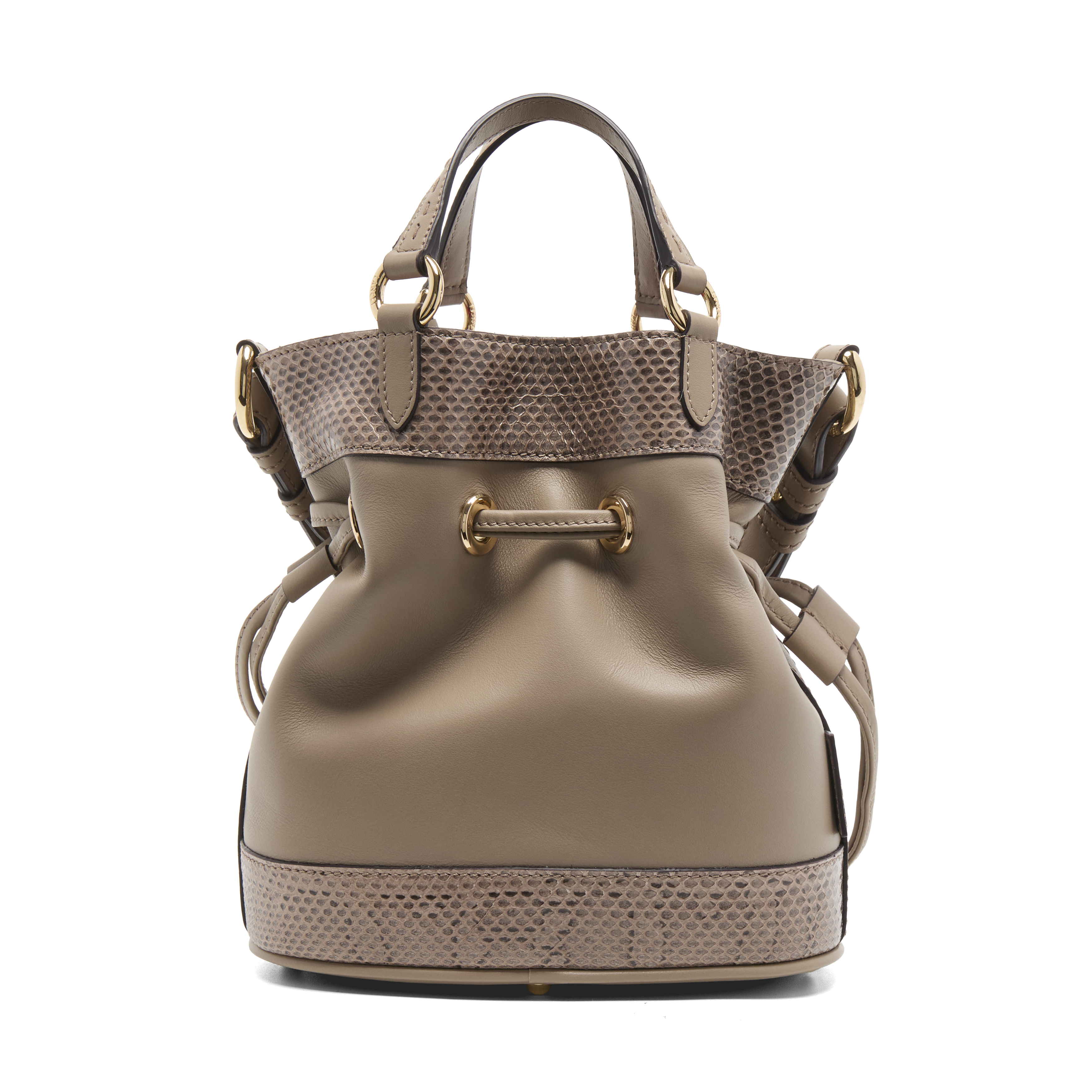 Sac Premier Flirt galet en cuir de vachette et ayers LANCEL Gris