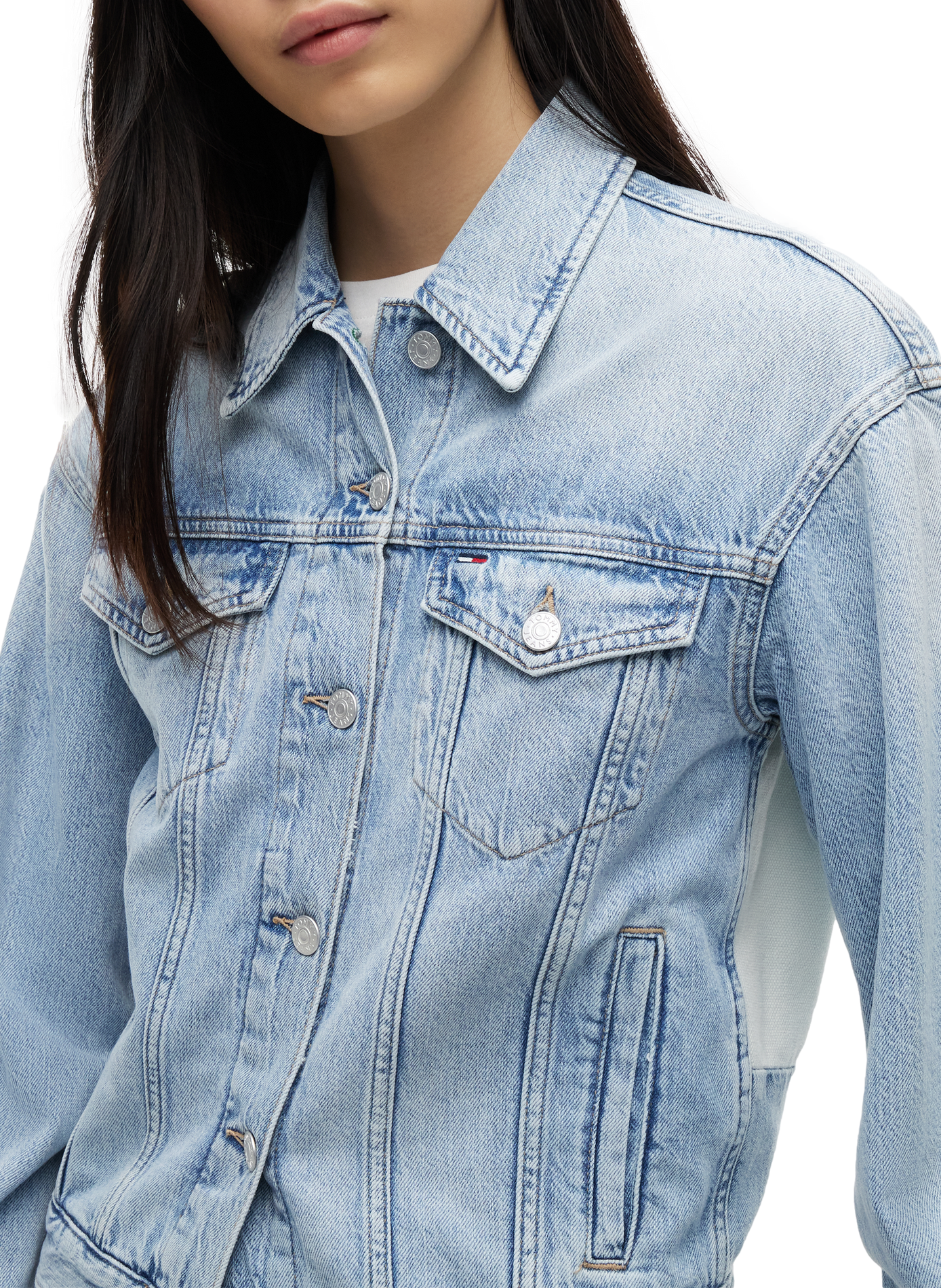 Jacket with classic collar TOMMY HILFIGER Blue