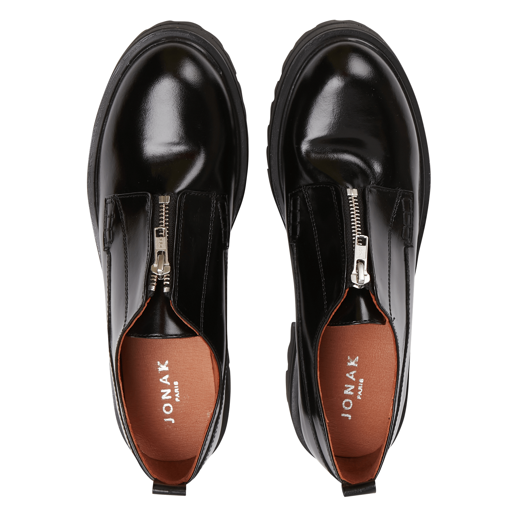 Derbies en cuir antalya JONAK Noir