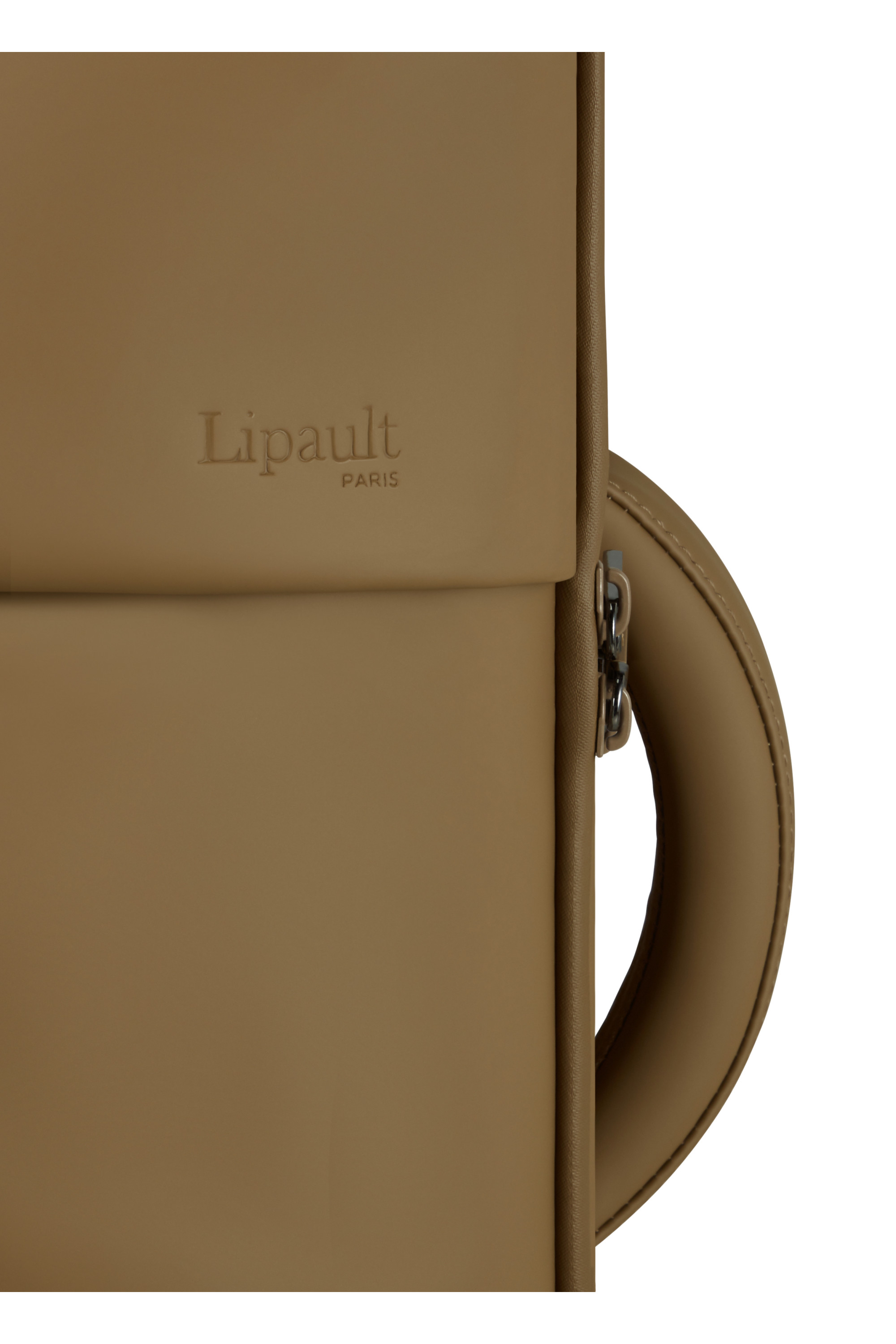 Lost in berlin valise 4 roues taille s LIPAULT PARIS Beige
