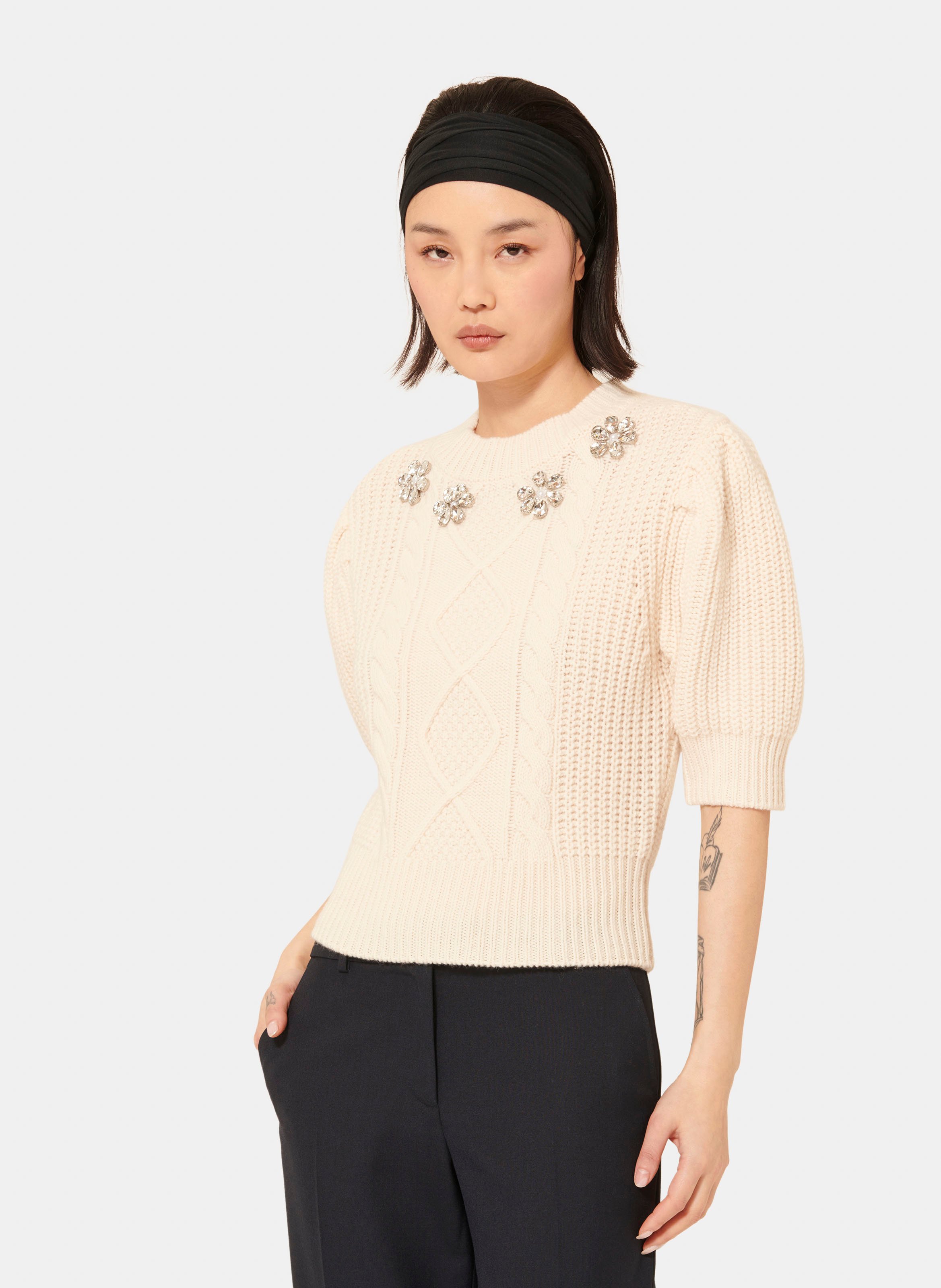 Pull psyche TARA JARMON Blanc