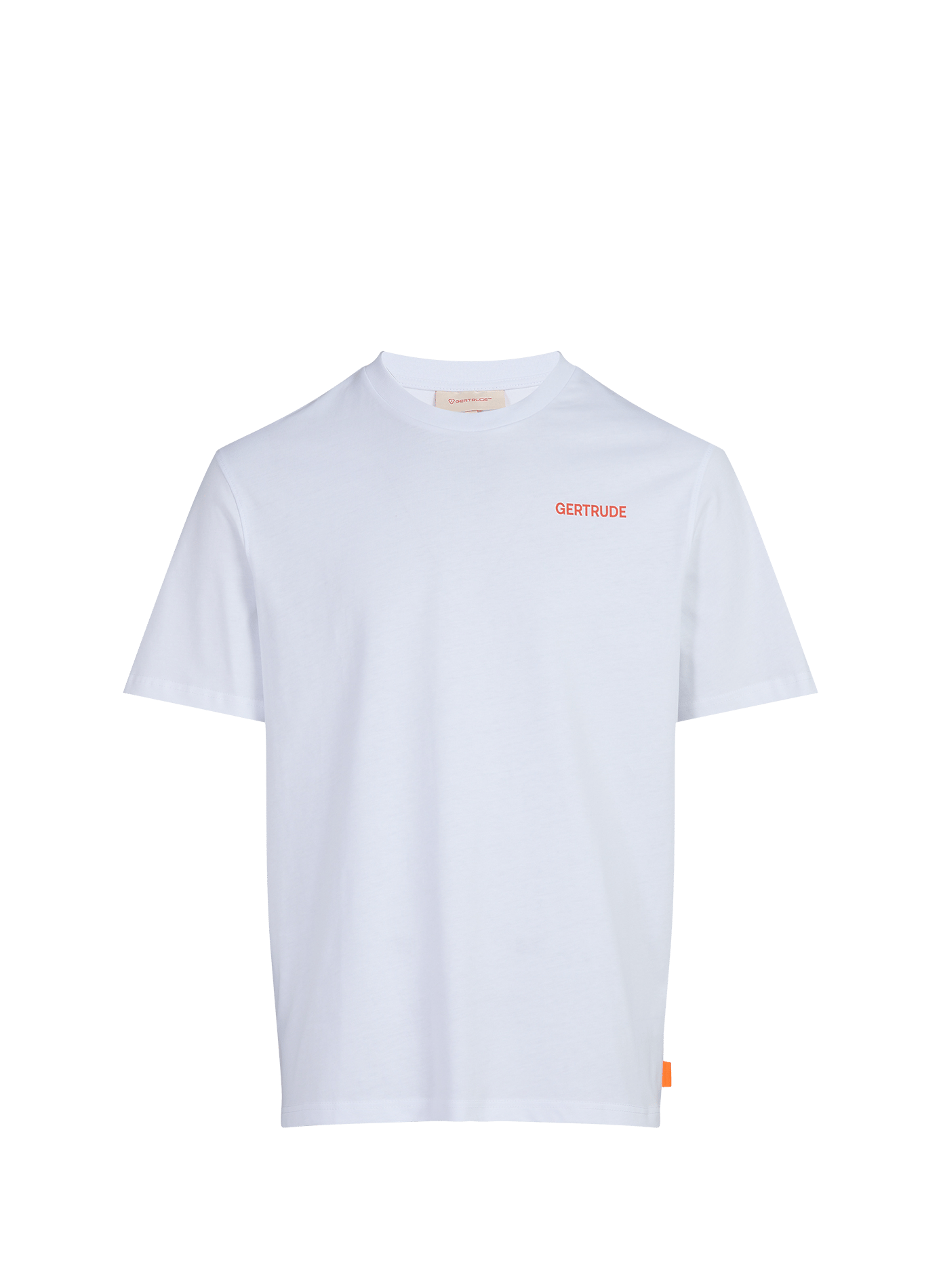 Straight cotton t-shirt GERTRUDE White